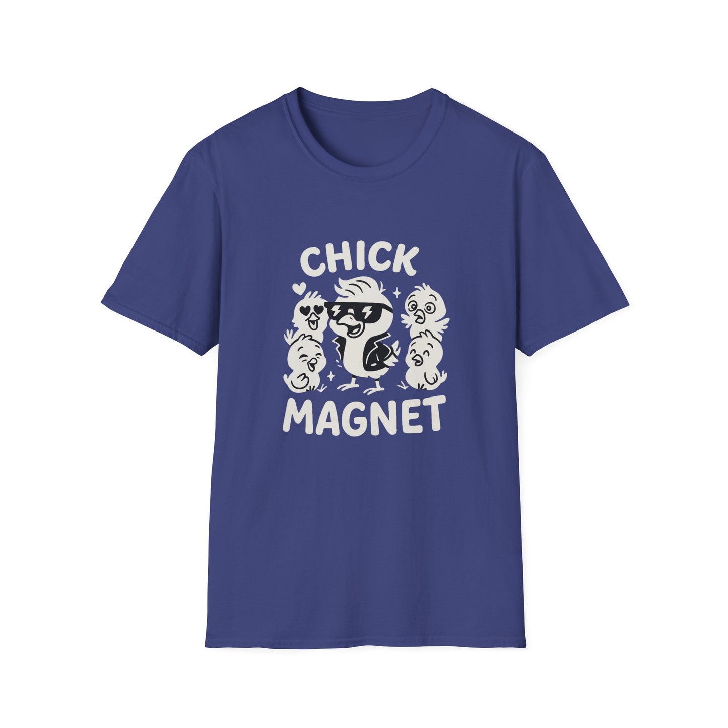 Chick T-Shirt - 'Chick Magnet' Softstyle Tee