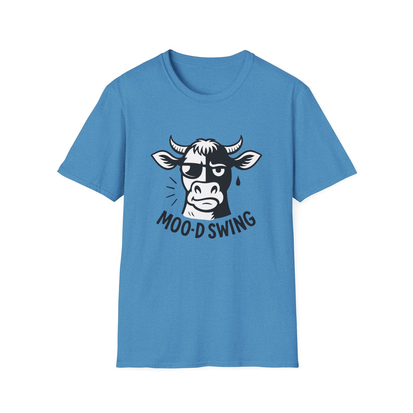 Cow T-Shirt - 'Moo-D Swing' Softstyle Tee