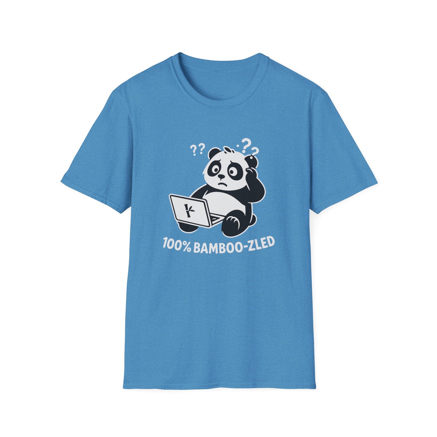 Panda T-Shirt - '100% Bamboozled' Softstyle Tee