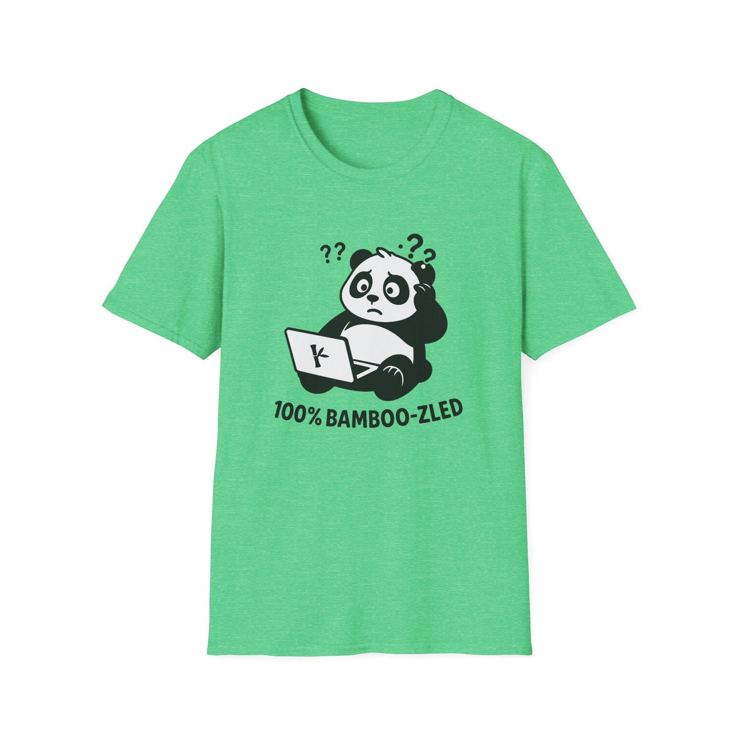 Panda T-Shirt - '100% Bamboozled' Softstyle Tee