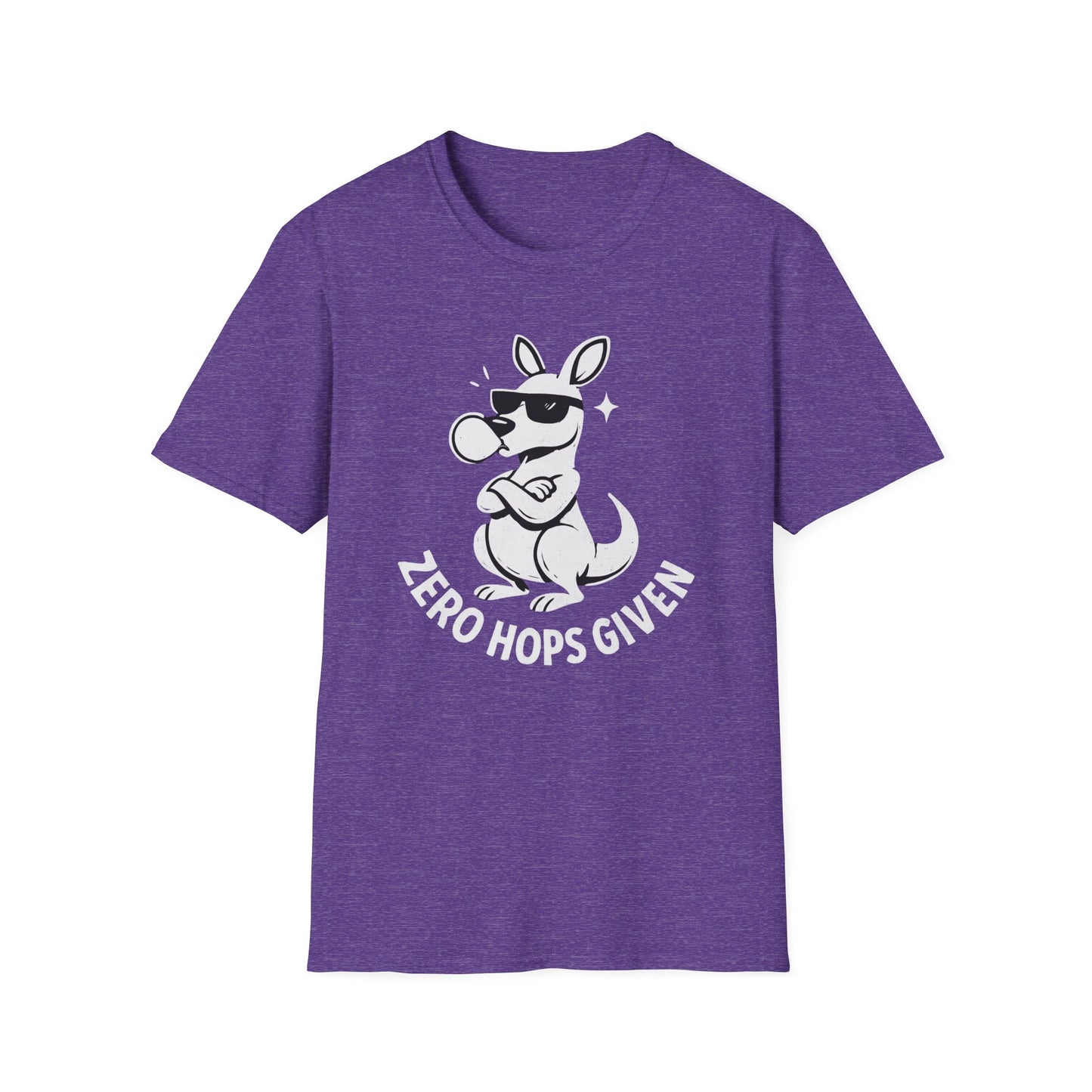 Kangaroo T-shirt - 'Zero Hops Given Tee' Softstyle Tee