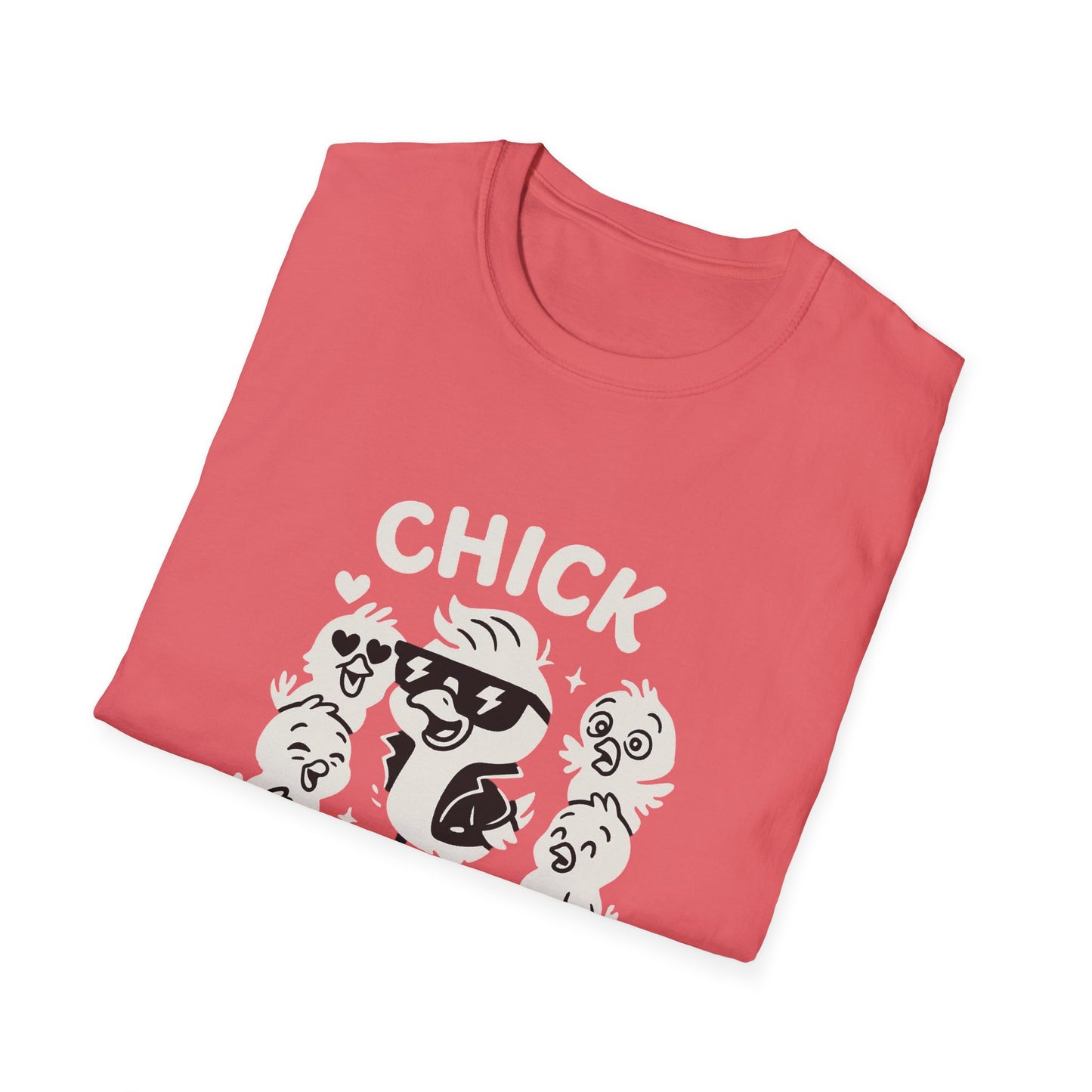 Chick T-Shirt - 'Chick Magnet' Softstyle Tee