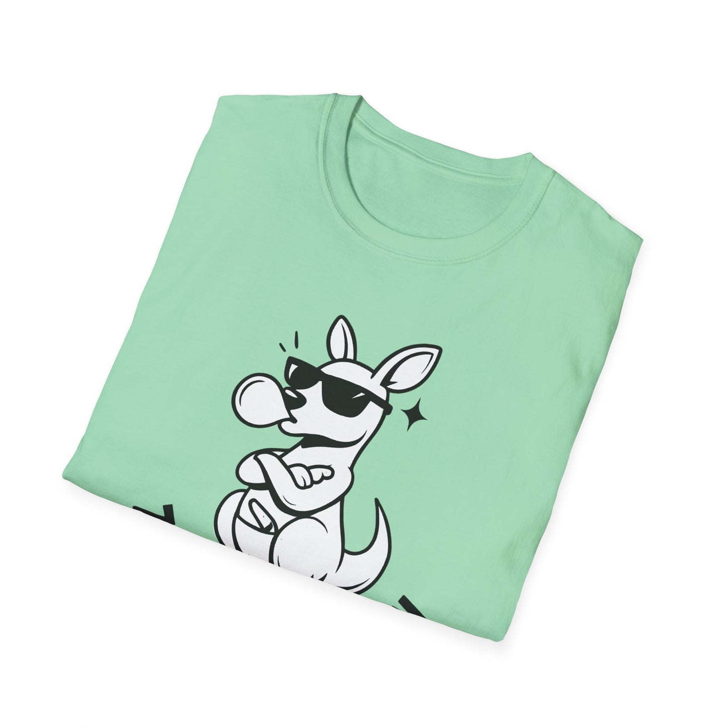 Kangaroo T-shirt - 'Zero Hops Given Tee' Softstyle Tee