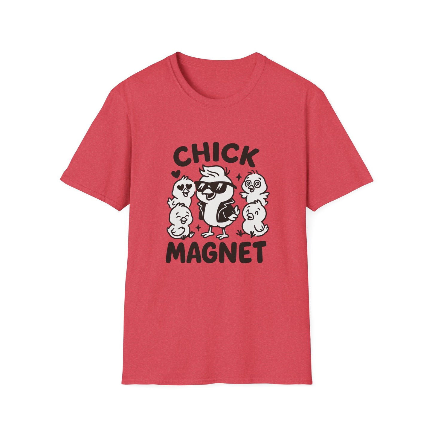 Chick T-Shirt - 'Chick Magnet' Softstyle Tee