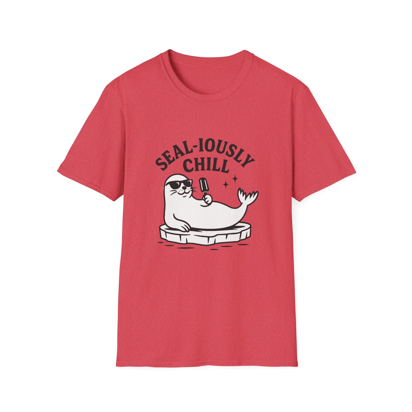Seal T-Shirt - 'Sealiously Chill' Softstyle Tee