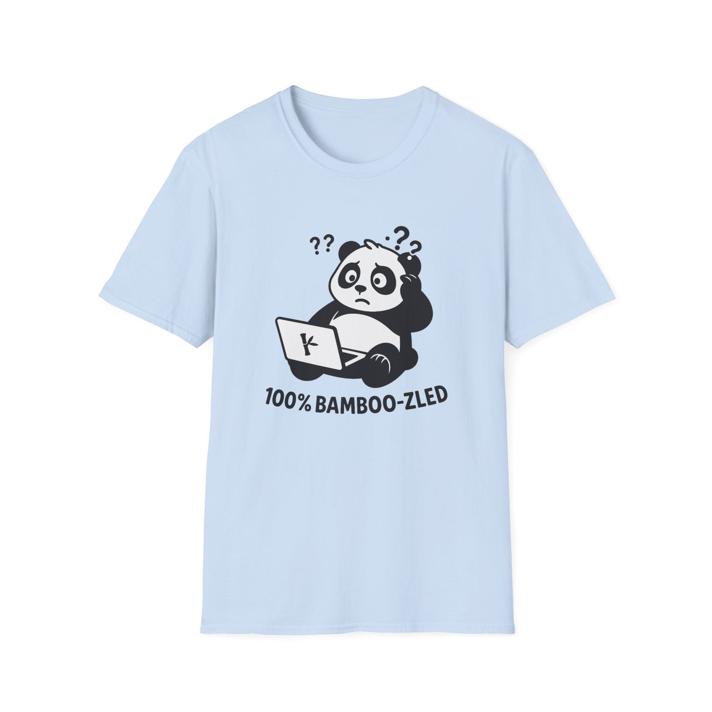 Panda T-Shirt - '100% Bamboozled' Softstyle Tee