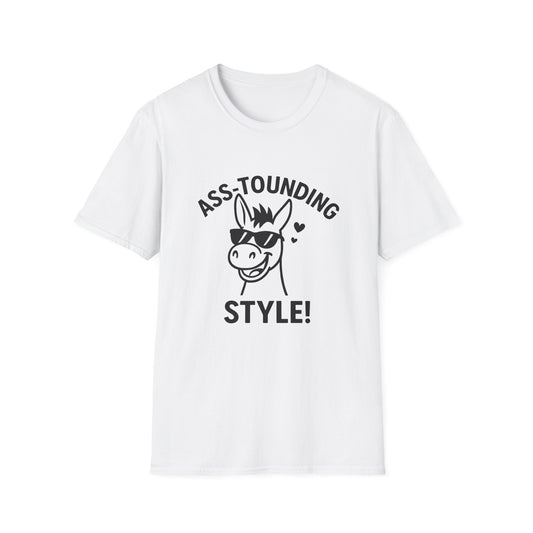 Donkey T-Shirt - 'Ass-Tounding' Softstyle Tee