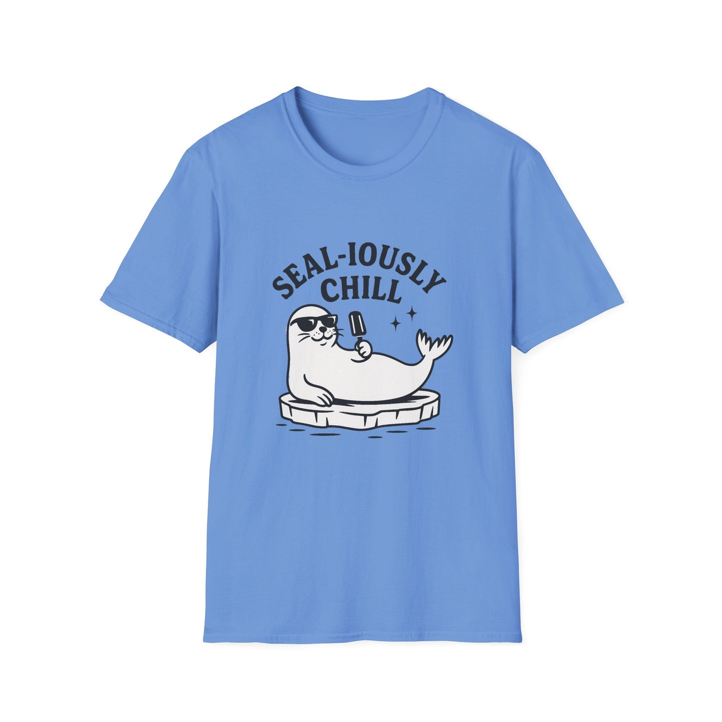 Seal T-Shirt - 'Sealiously Chill' Softstyle Tee