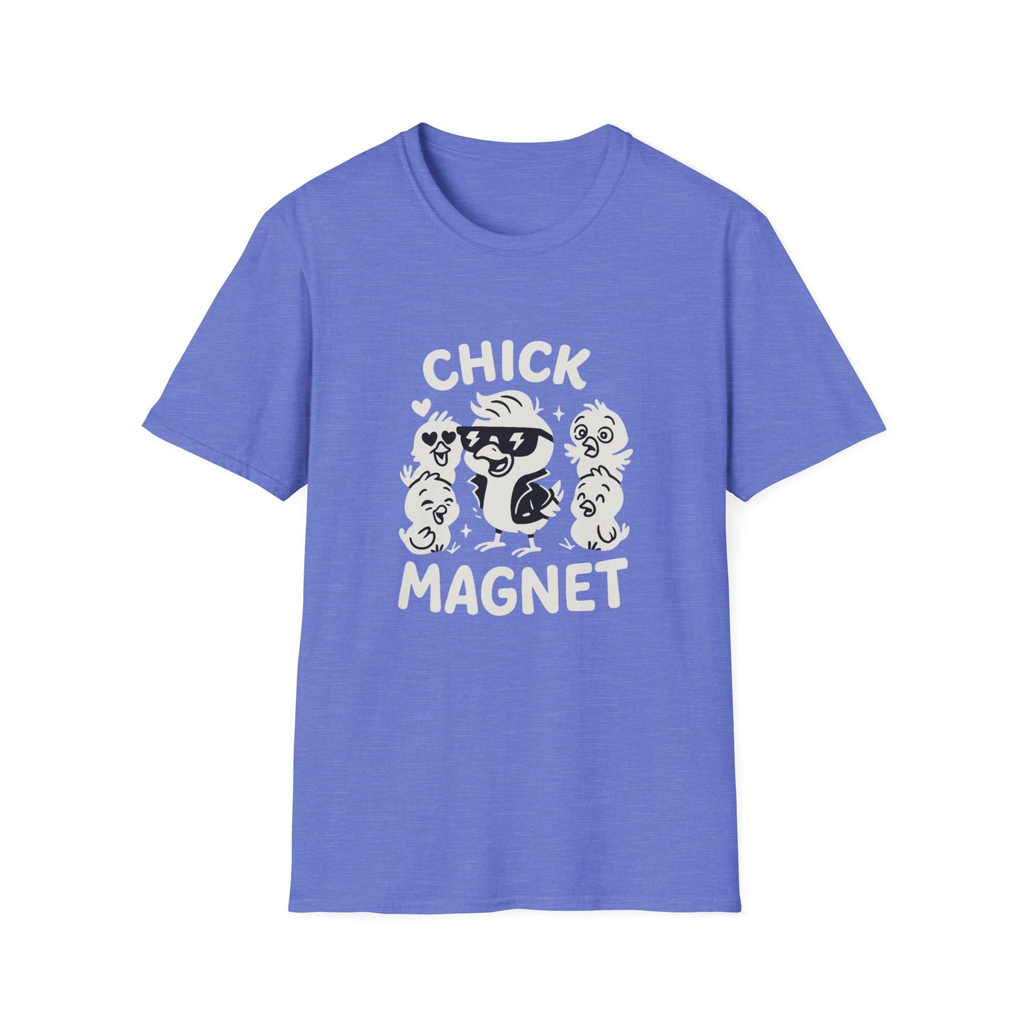 Chick T-Shirt - 'Chick Magnet' Softstyle Tee