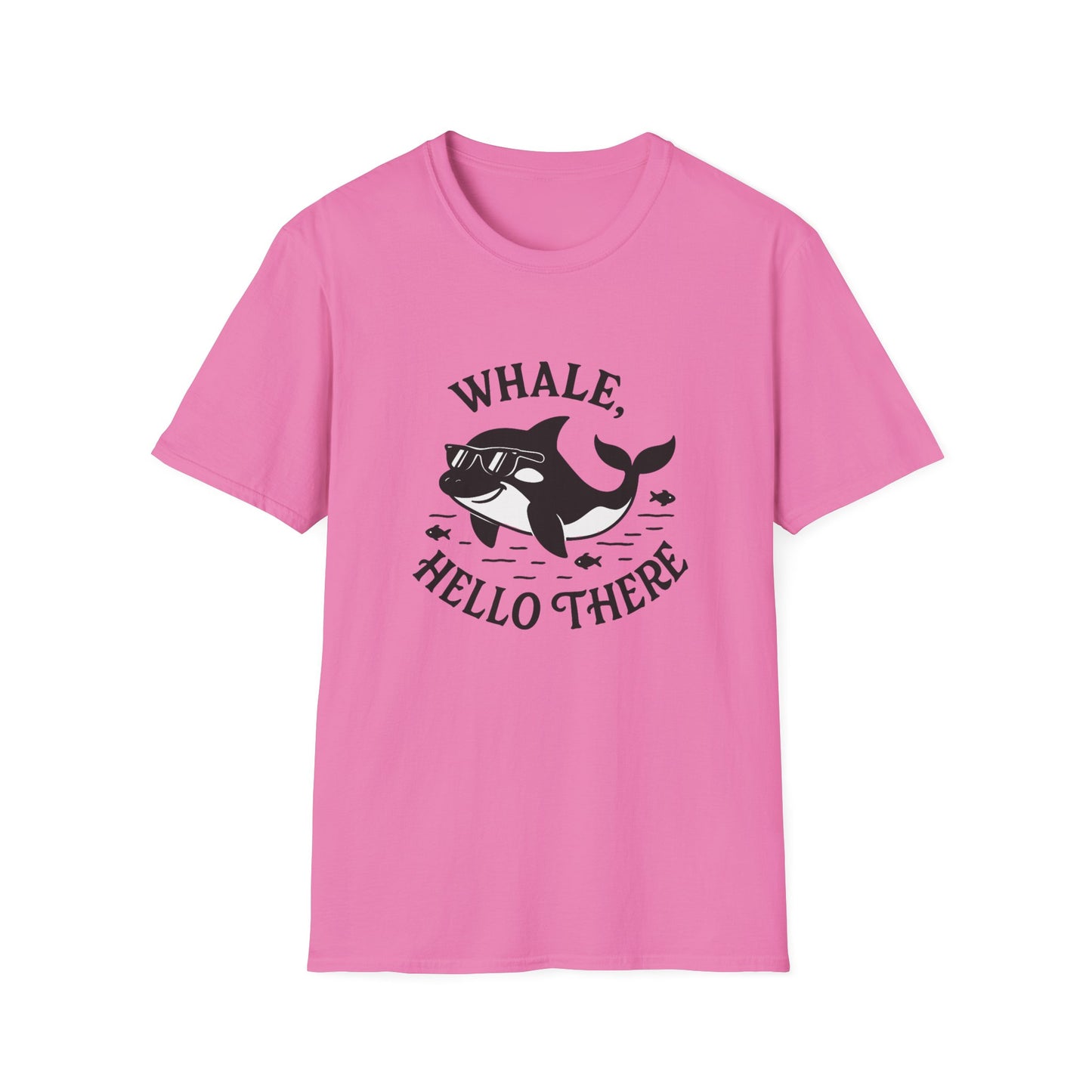 Whale T-Shirt - 'Whale Hello There' Softstyle Tee