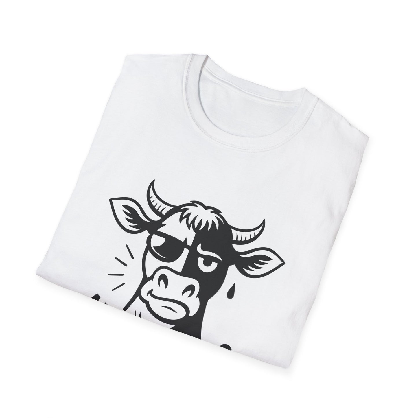 Cow T-Shirt - 'Moo-D Swing' Softstyle Tee