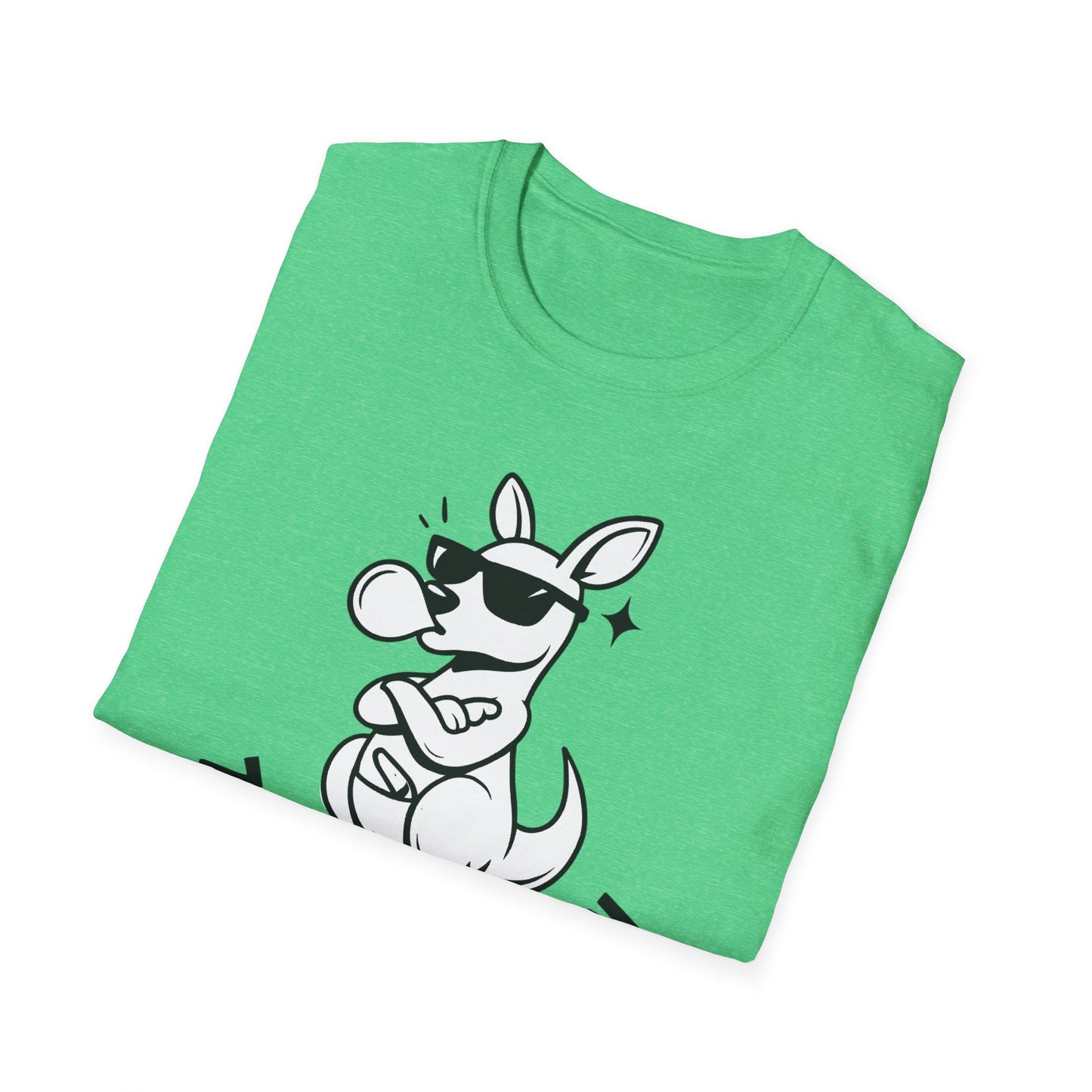 Kangaroo T-shirt - 'Zero Hops Given Tee' Softstyle Tee