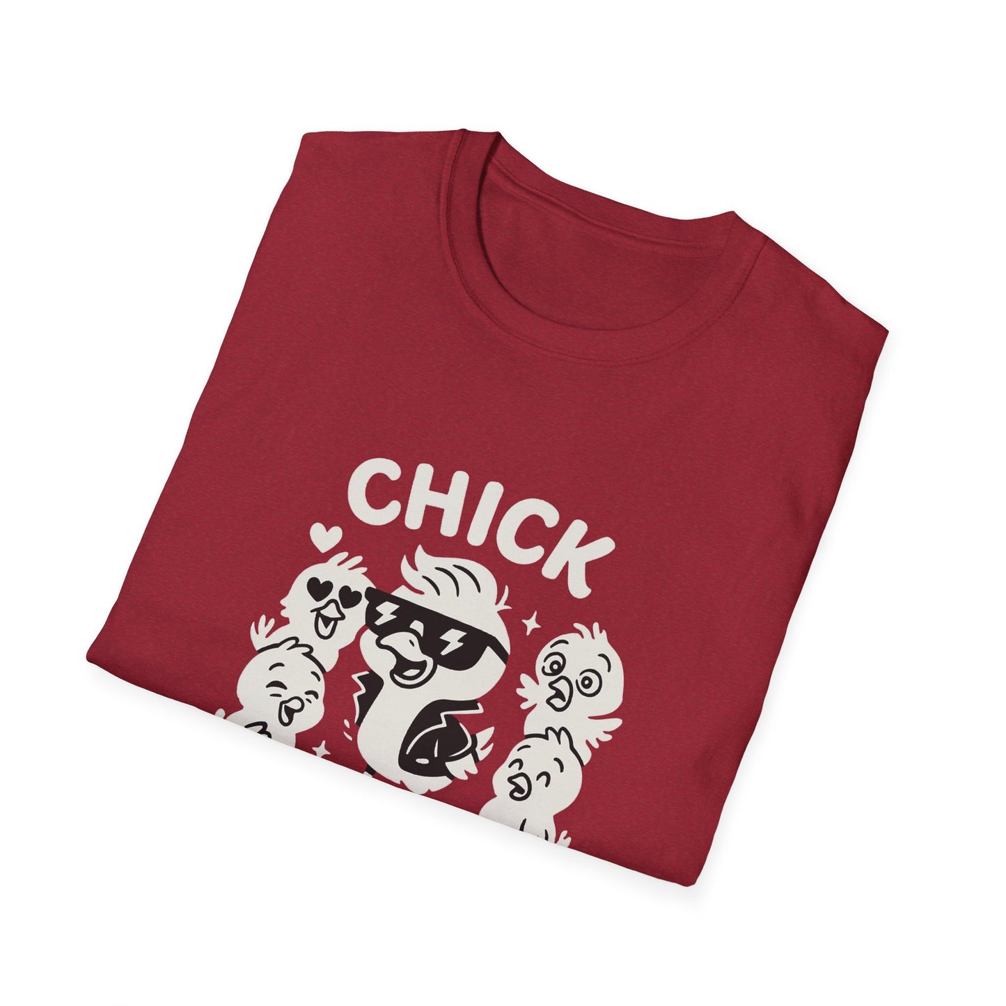 Chick T-Shirt - 'Chick Magnet' Softstyle Tee