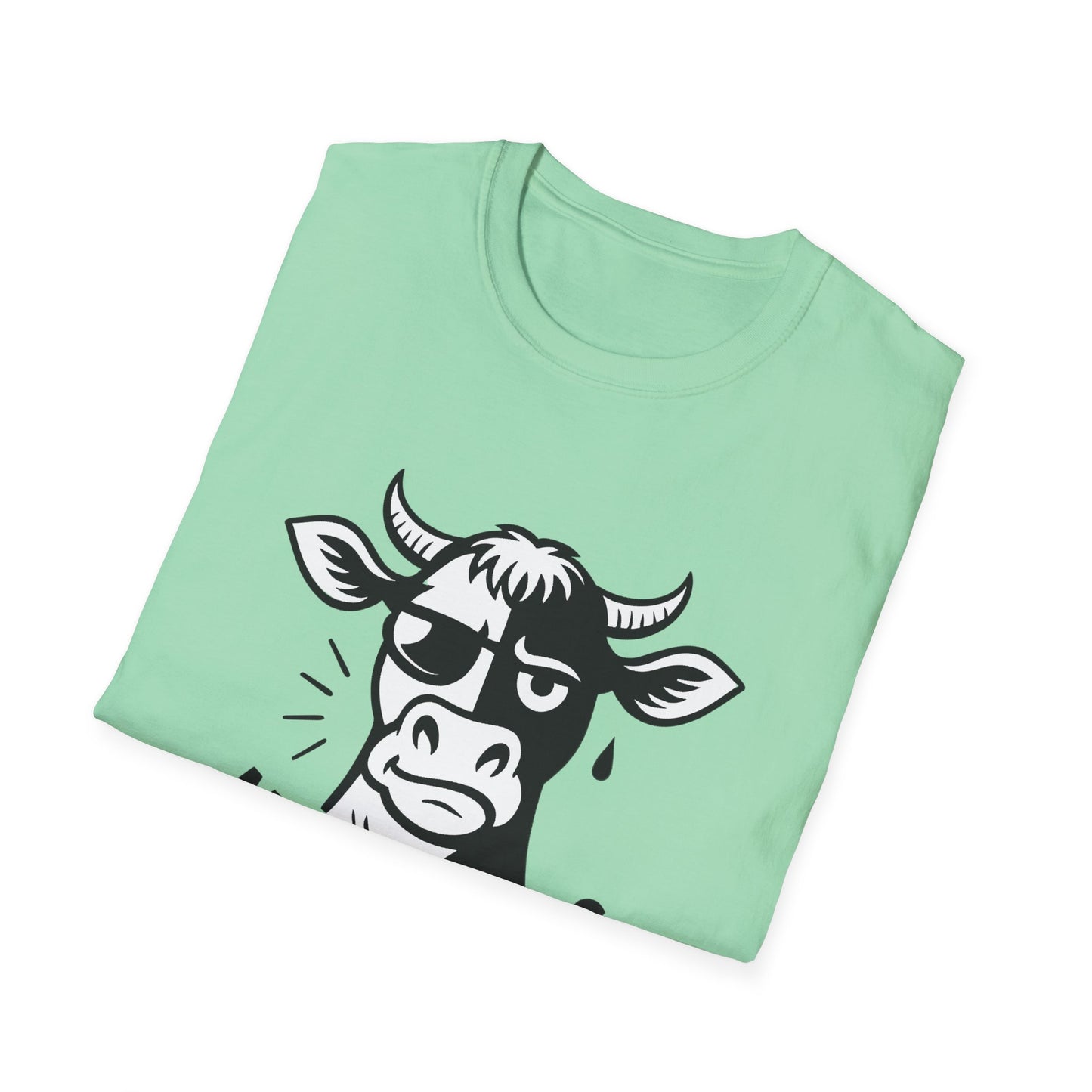 Cow T-Shirt - 'Moo-D Swing' Softstyle Tee
