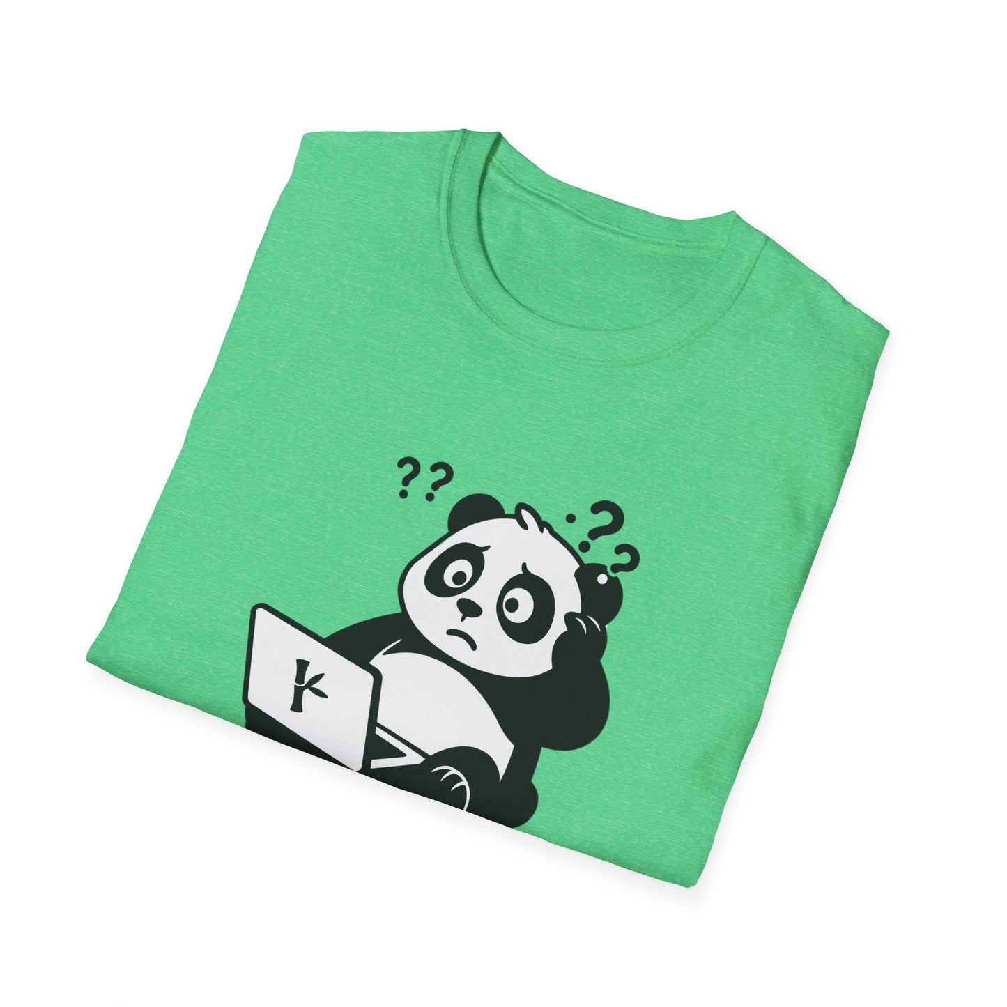 Panda T-Shirt - '100% Bamboozled' Softstyle Tee