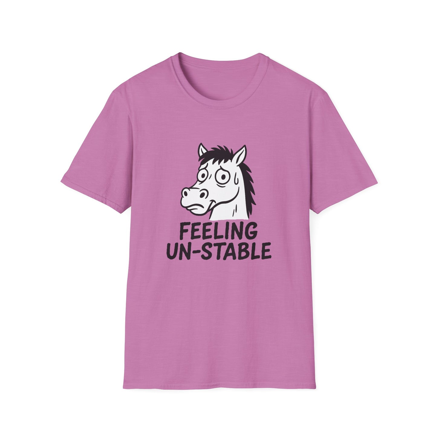 Horse T-Shirt - 'Feeling Un-Stable' Softstyle Tee