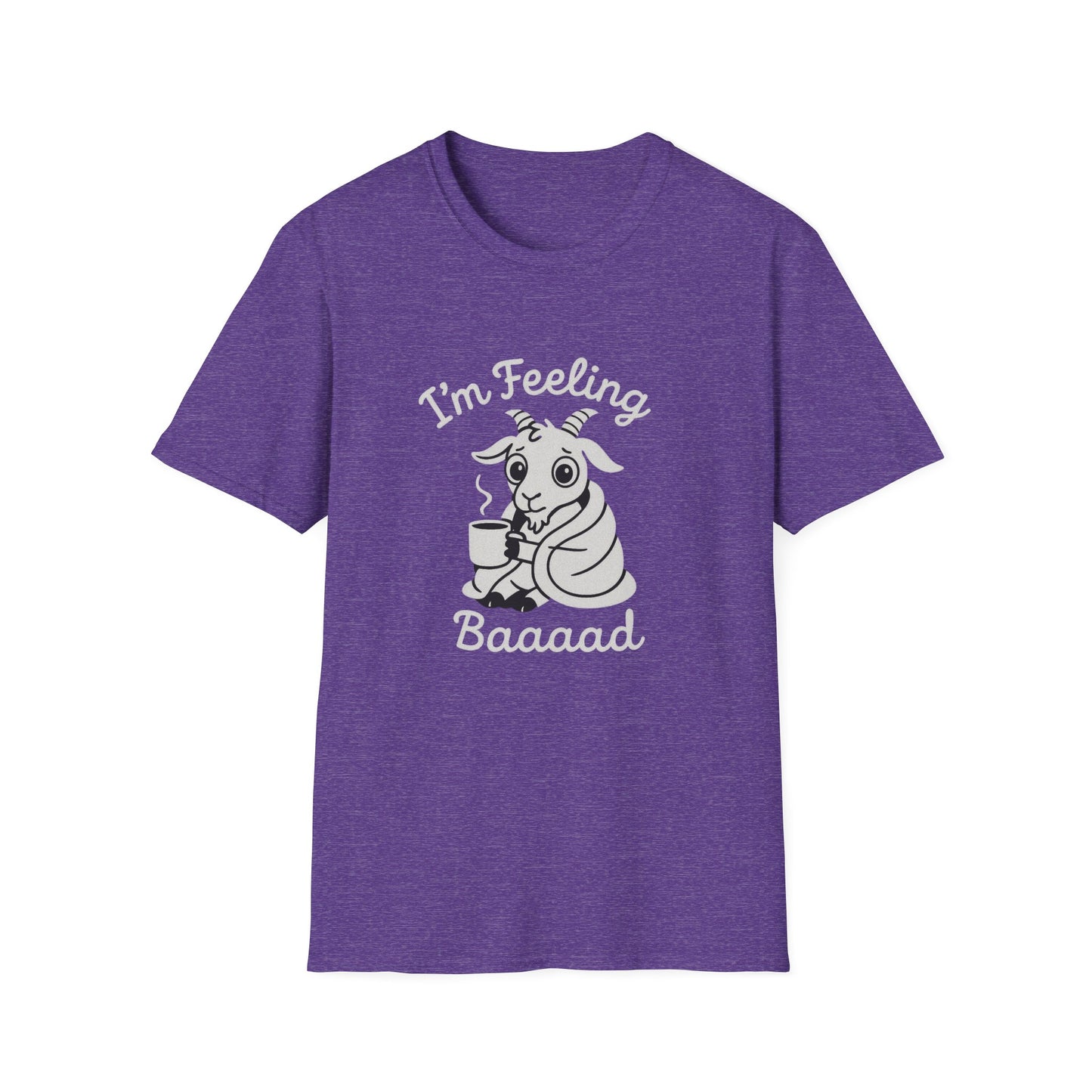 Goat T-Shirt - 'I'm Feeling Baaad' Softstyle Tee