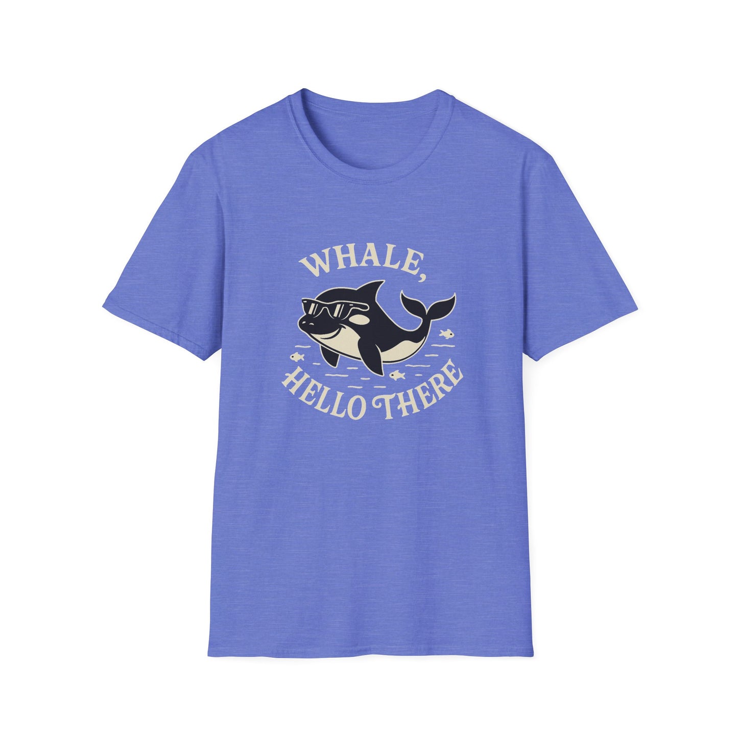 Whale T-Shirt - 'Whale Hello There' Softstyle Tee
