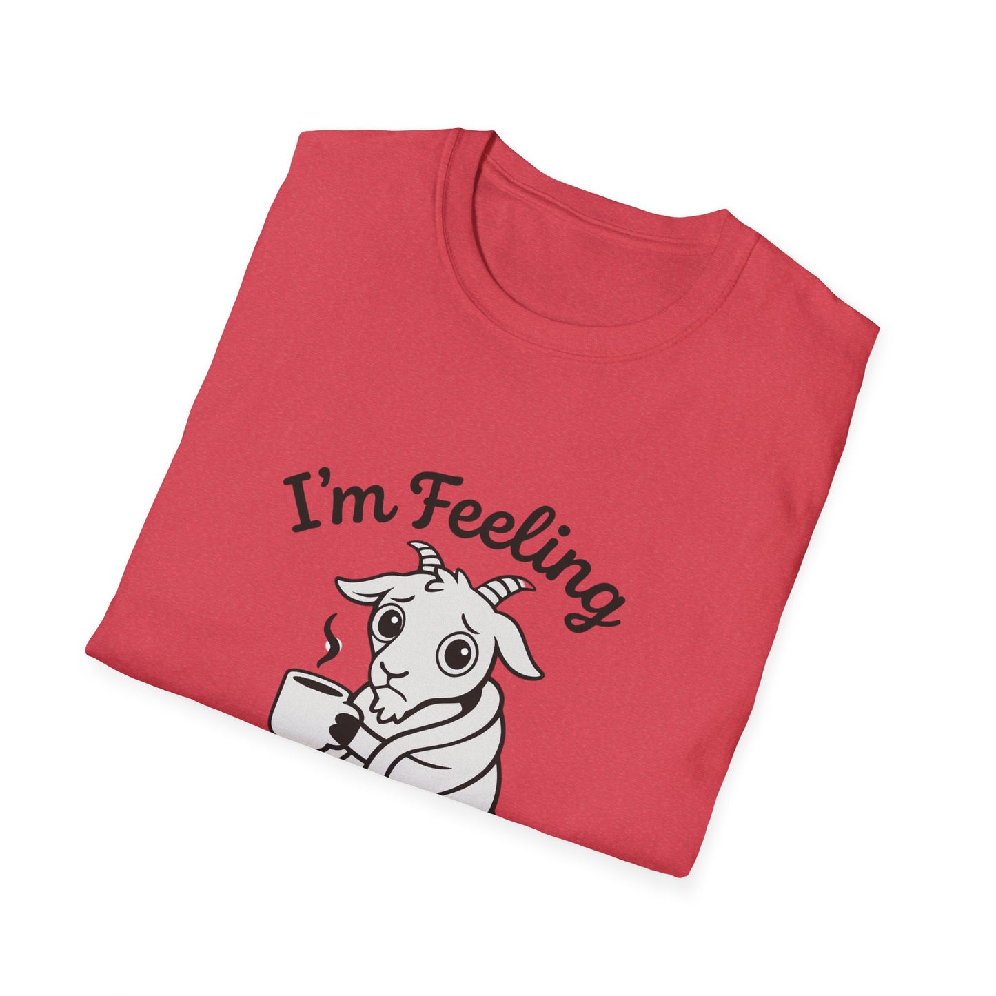 Goat T-Shirt - 'I'm Feeling Baaad' Softstyle Tee