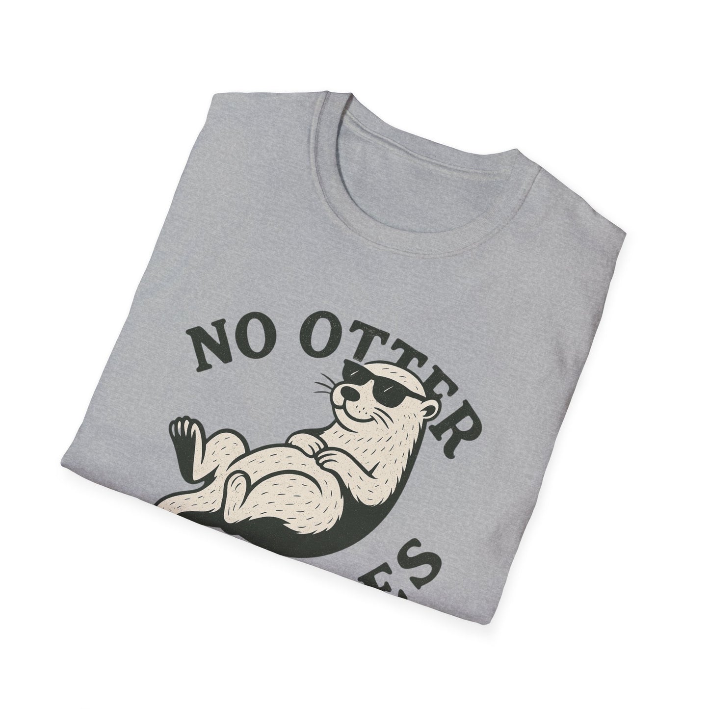 Otter T-Shirt - 'No Otter Worries' Softstyle Tee