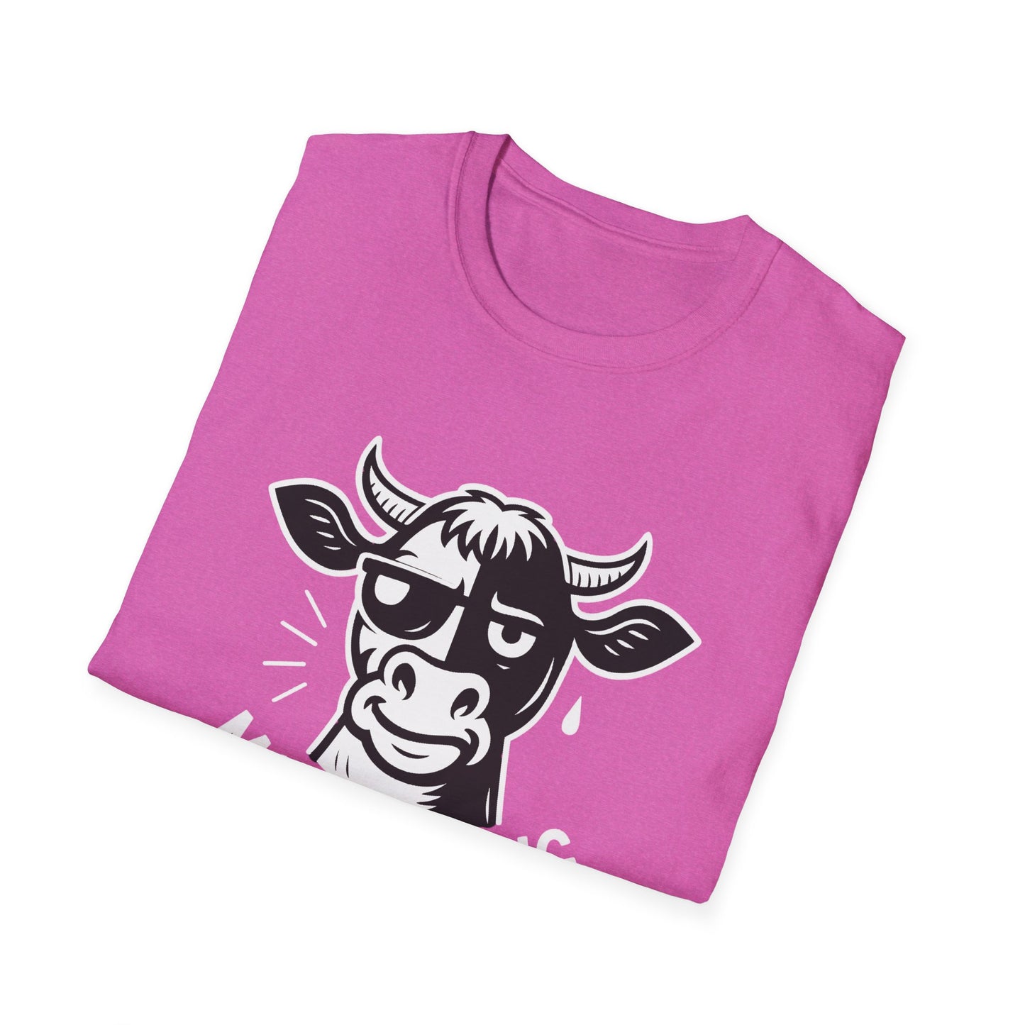 Cow T-Shirt - 'Moo-D Swing' Softstyle Tee