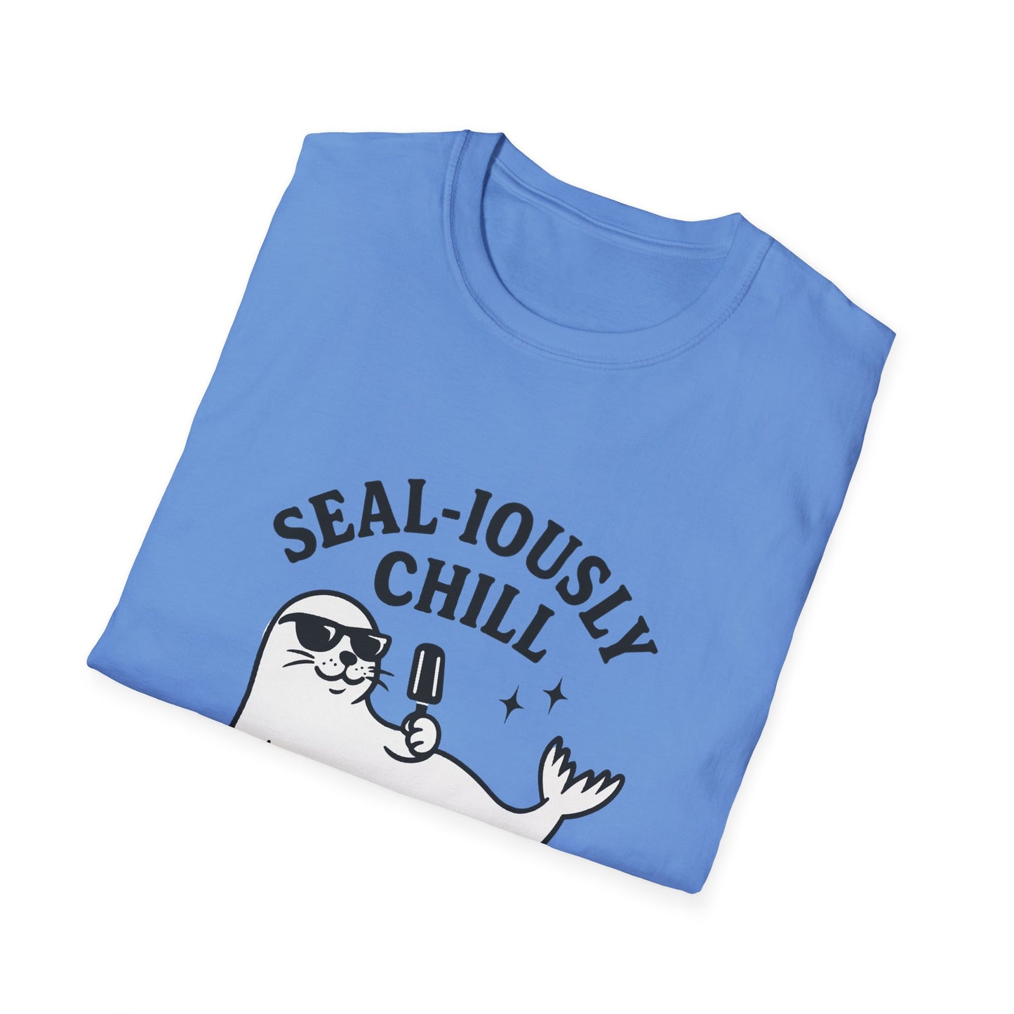 Seal T-Shirt - 'Sealiously Chill' Softstyle Tee