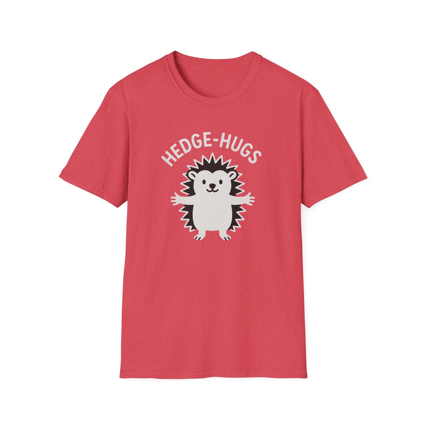 Hedgehog T-Shirt - 'Hedge-Hugs' Softstyle Tee