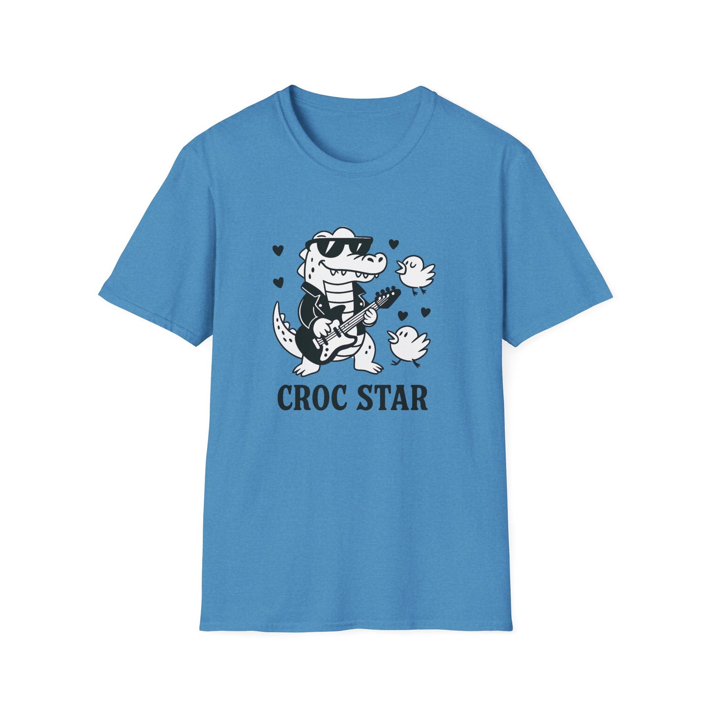Crocodile T-Shirt - 'Croc Star' Softstyle Tee