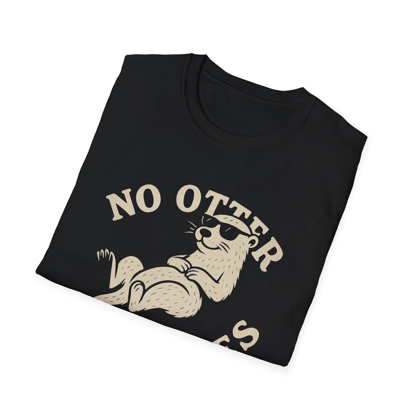 Otter T-Shirt - 'No Otter Worries' Softstyle Tee