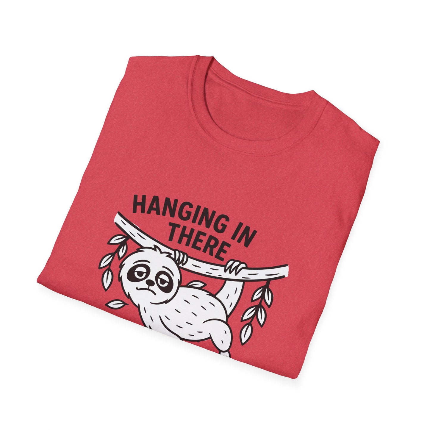 Sloth T-Shirt - 'Hangin' In There' Softstyle Tee