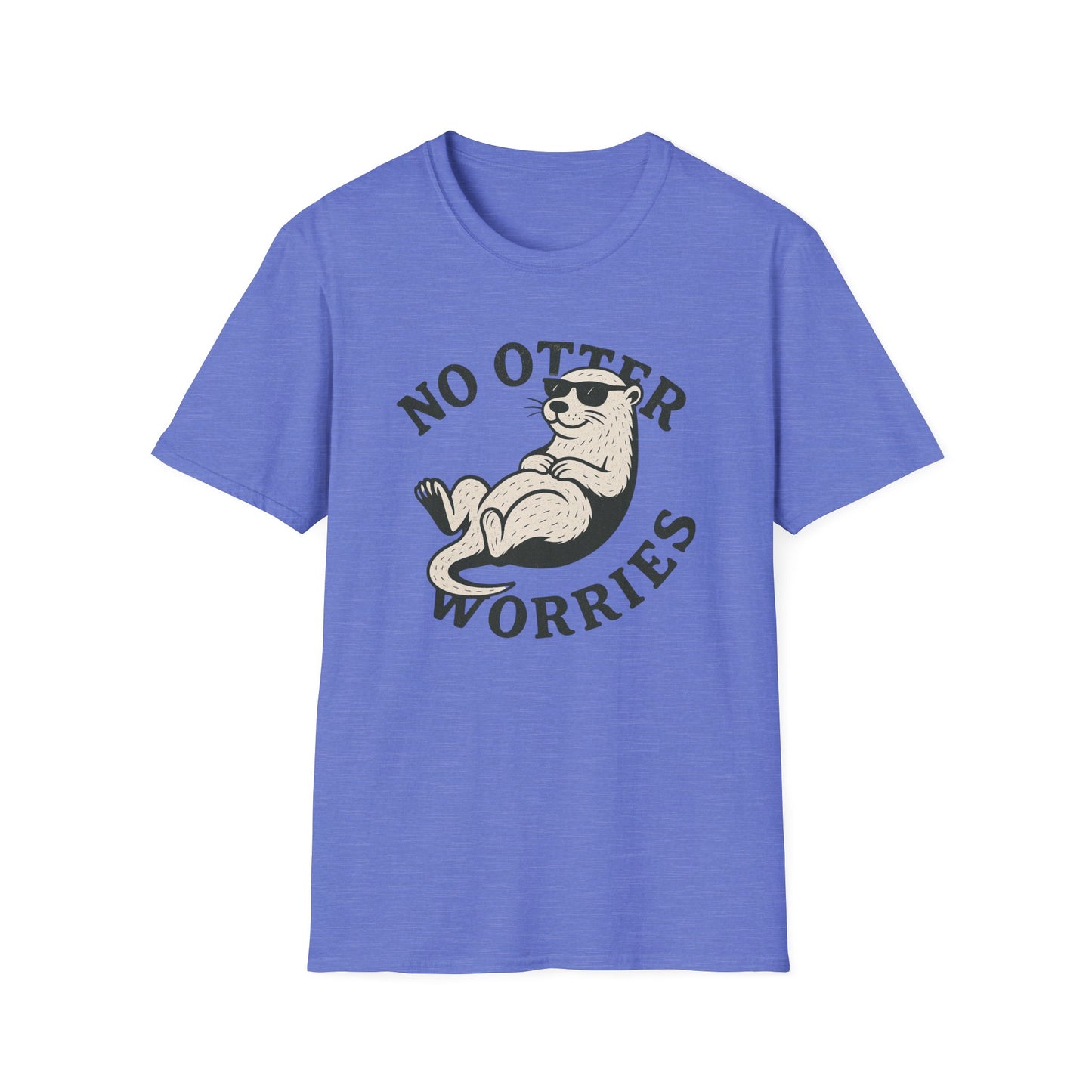 Otter T-Shirt - 'No Otter Worries' Softstyle Tee