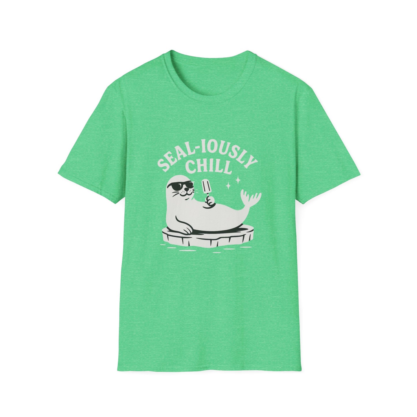 Seal T-Shirt - 'Sealiously Chill' Softstyle Tee