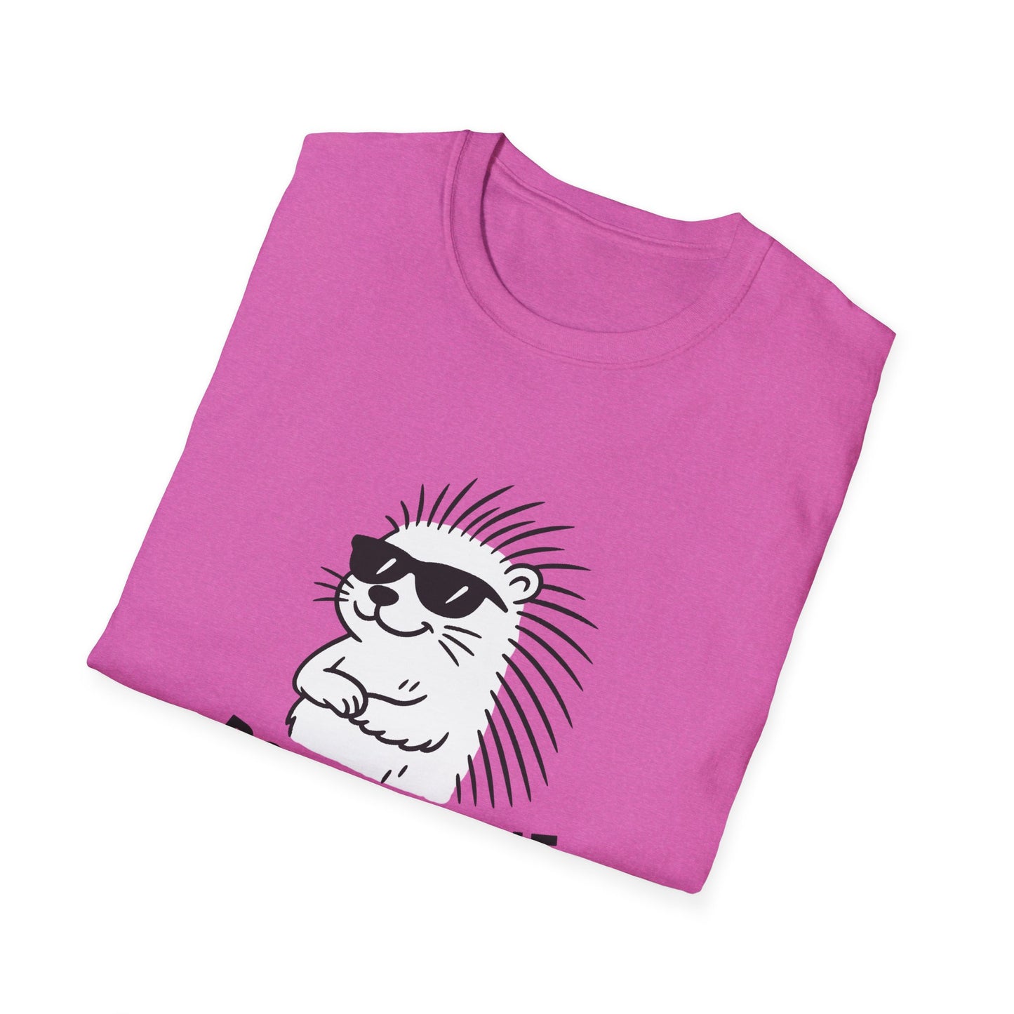 Porcupine T-Shirt - 'Porcu-Fine' Softstyle Tee