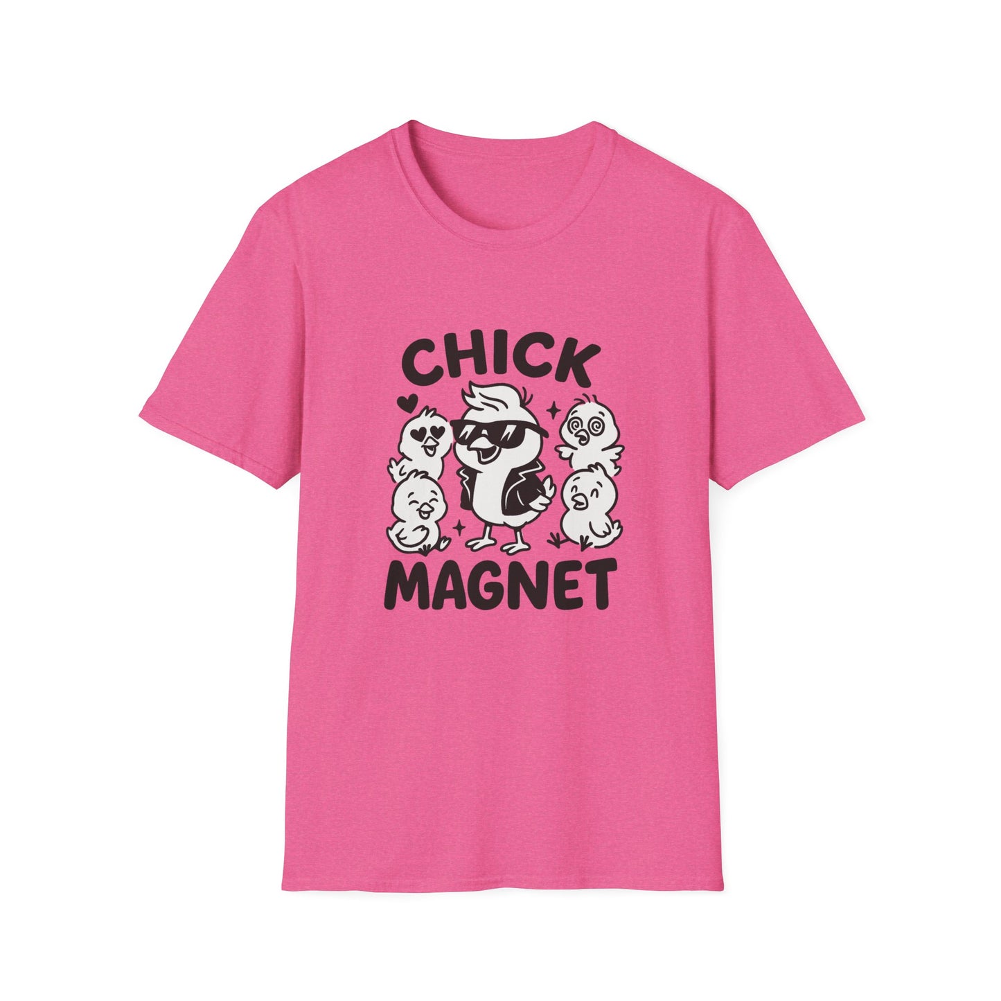 Chick T-Shirt - 'Chick Magnet' Softstyle Tee
