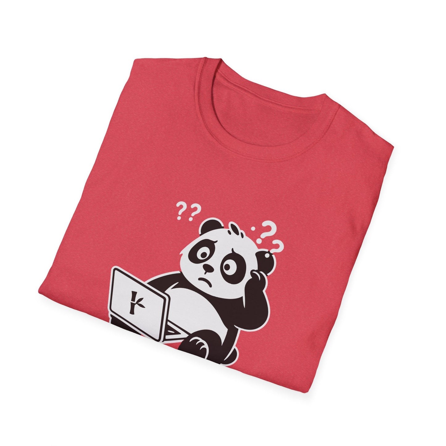 Panda T-Shirt - '100% Bamboozled' Softstyle Tee