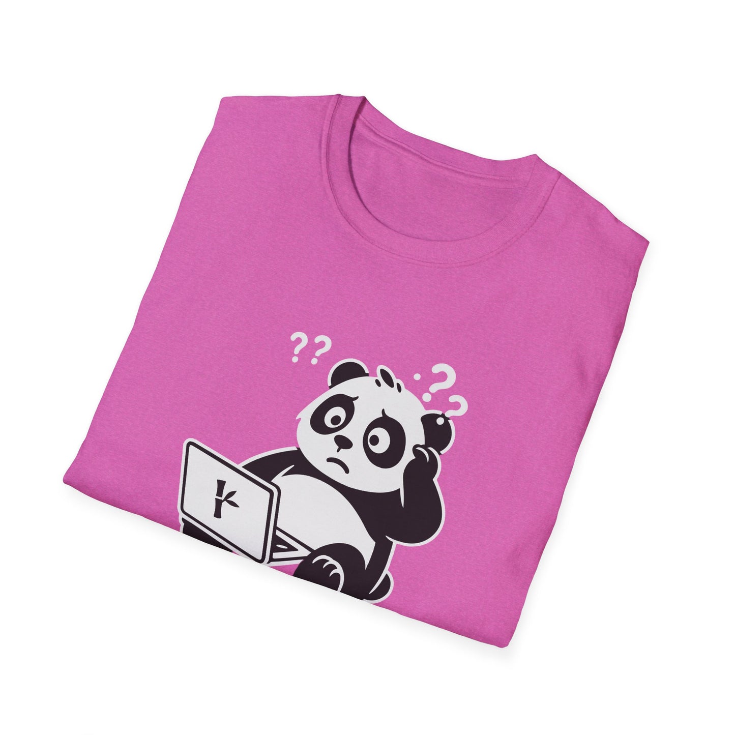 Panda T-Shirt - '100% Bamboozled' Softstyle Tee
