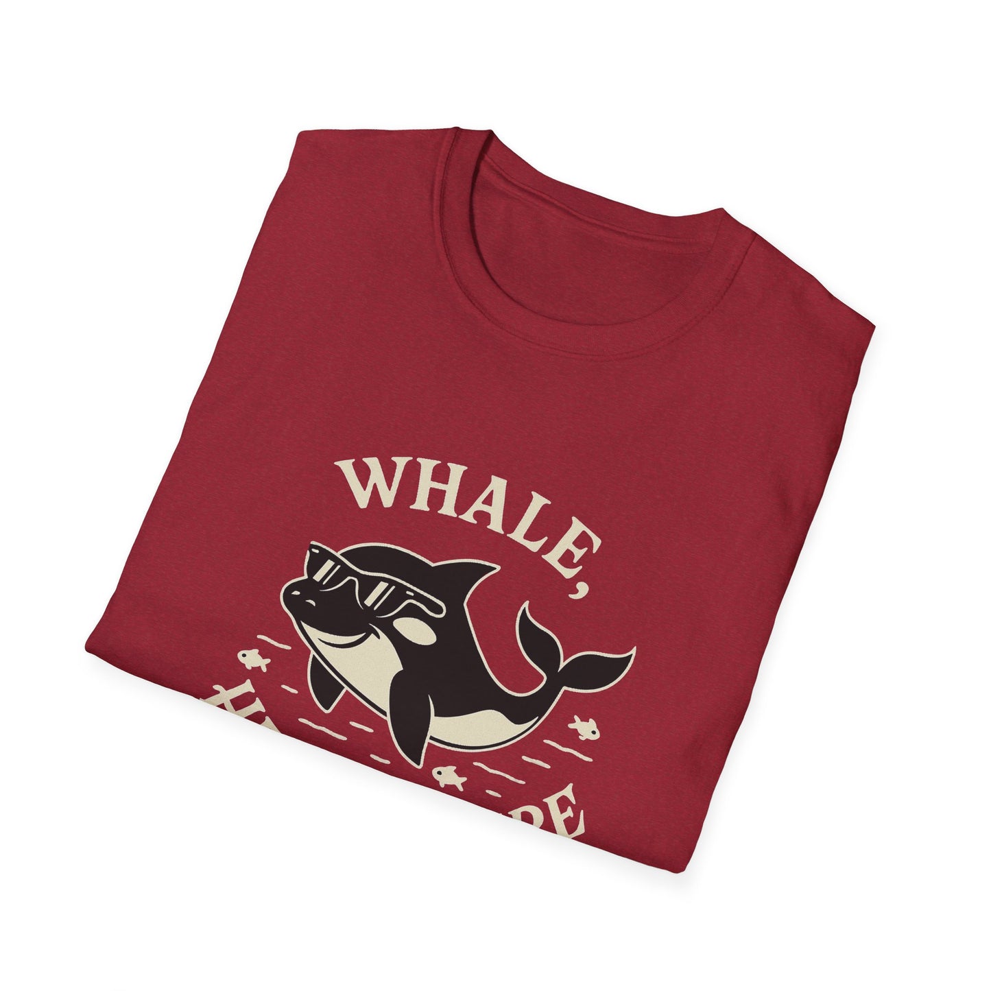 Whale T-Shirt - 'Whale Hello There' Softstyle Tee