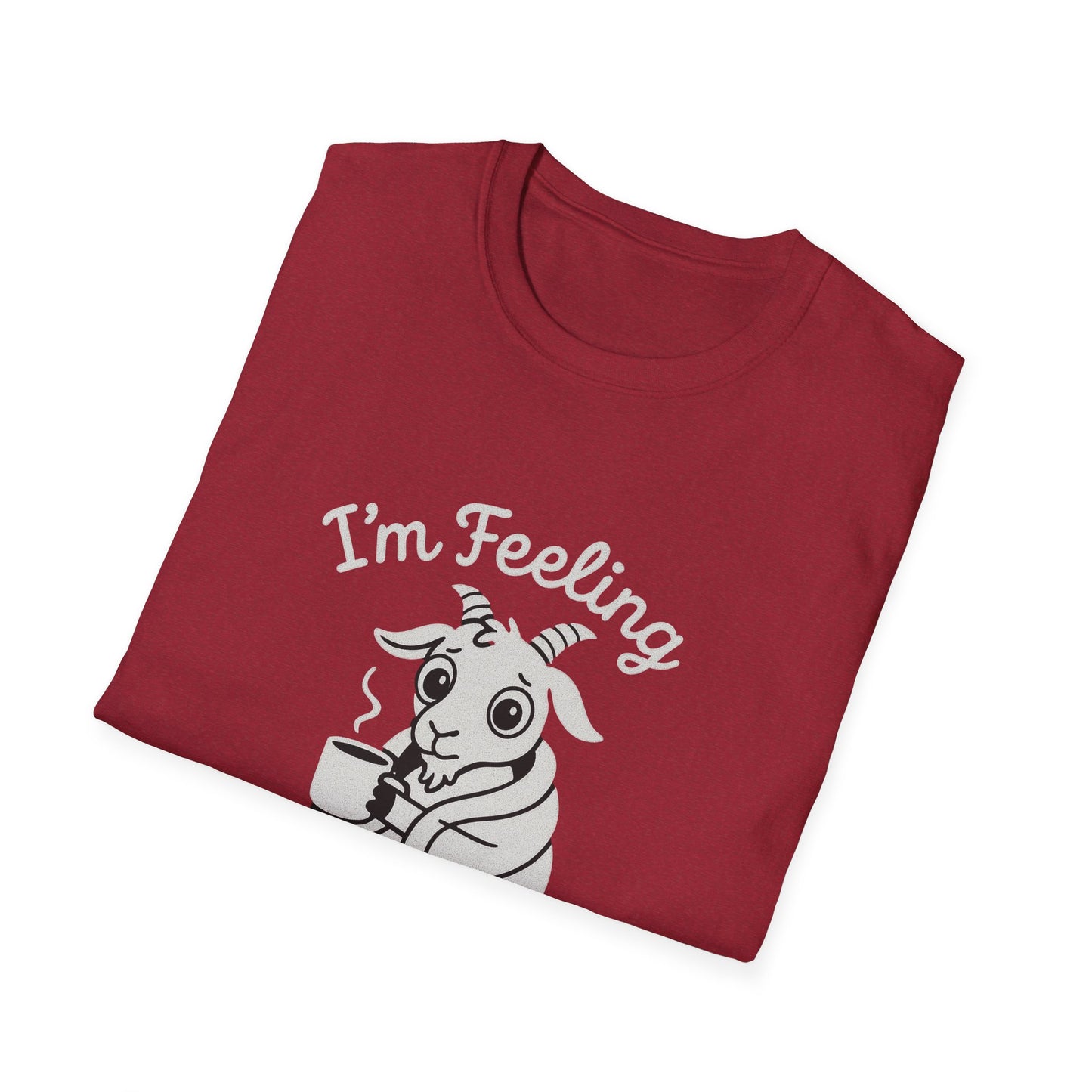 Goat T-Shirt - 'I'm Feeling Baaad' Softstyle Tee