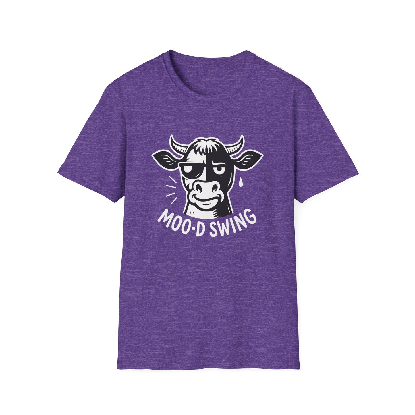 Cow T-Shirt - 'Moo-D Swing' Softstyle Tee