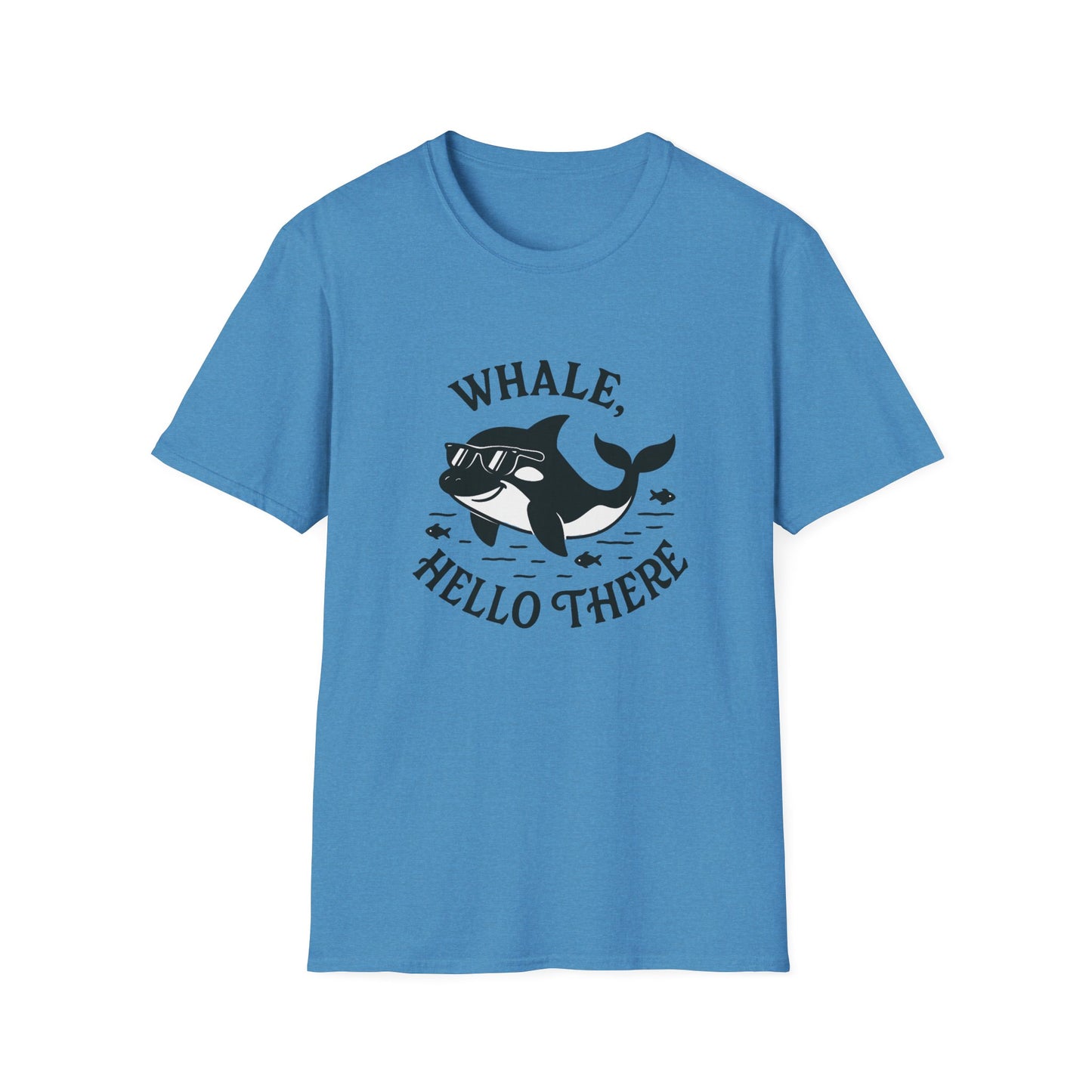 Whale T-Shirt - 'Whale Hello There' Softstyle Tee