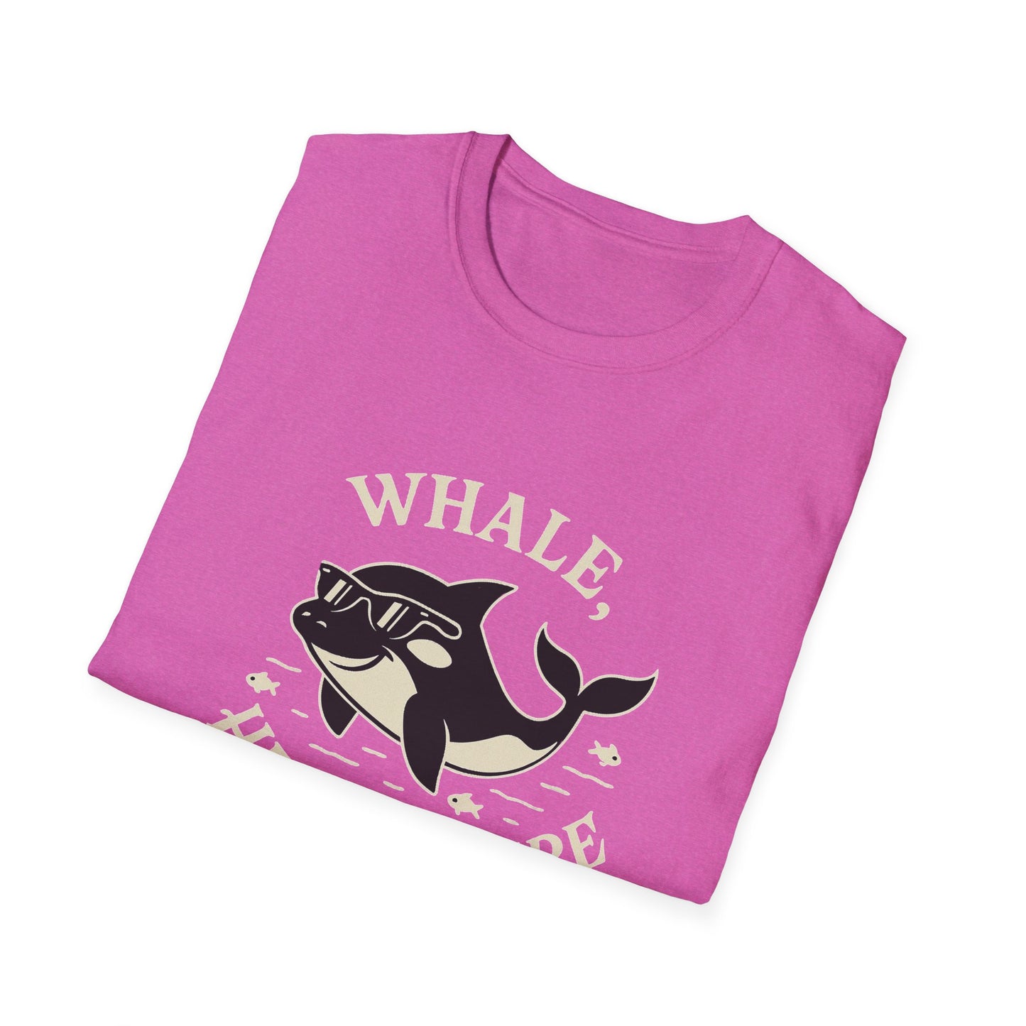 Whale T-Shirt - 'Whale Hello There' Softstyle Tee