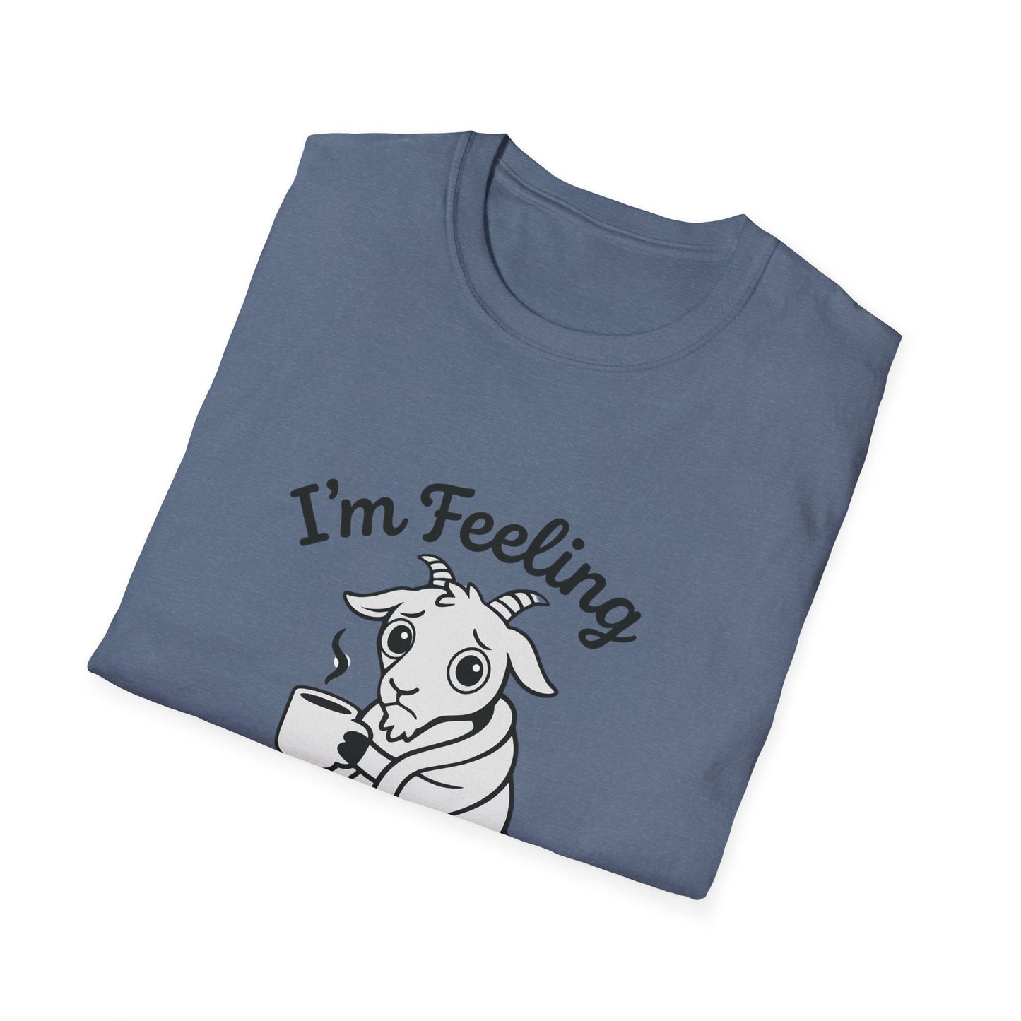 Goat T-Shirt - 'I'm Feeling Baaad' Softstyle Tee