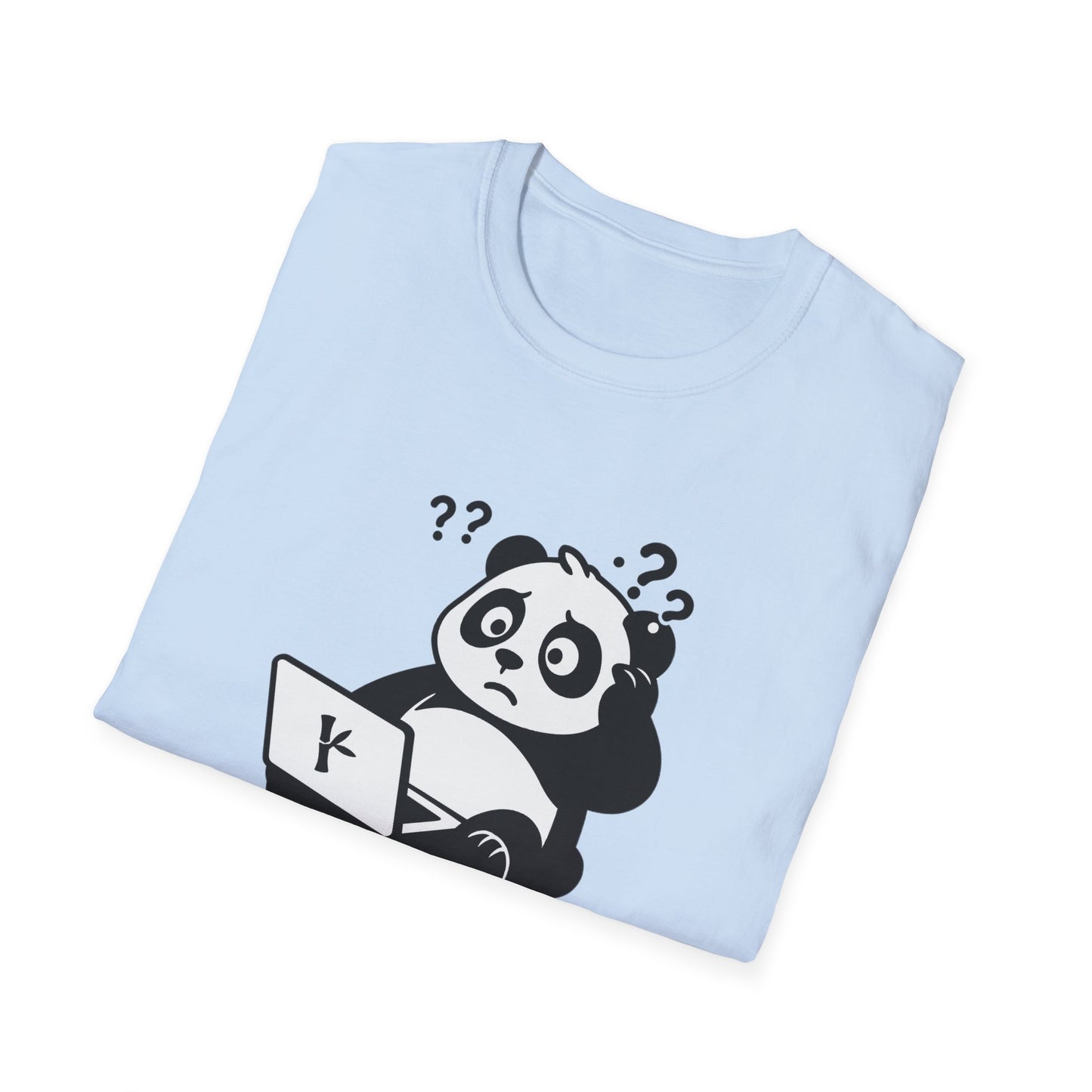 Panda T-Shirt - '100% Bamboozled' Softstyle Tee