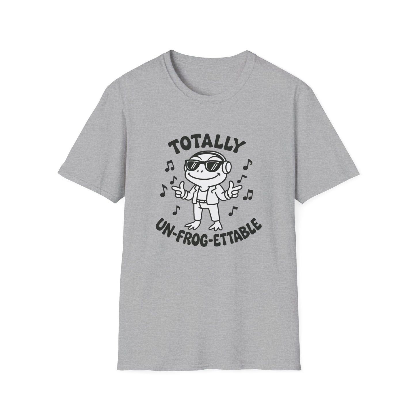Frog T-Shirt - 'Totally Un-Frog-Gettable' Softstyle Tee