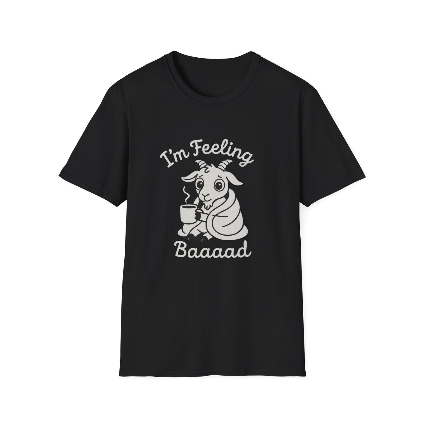 Goat T-Shirt - 'I'm Feeling Baaad' Softstyle Tee