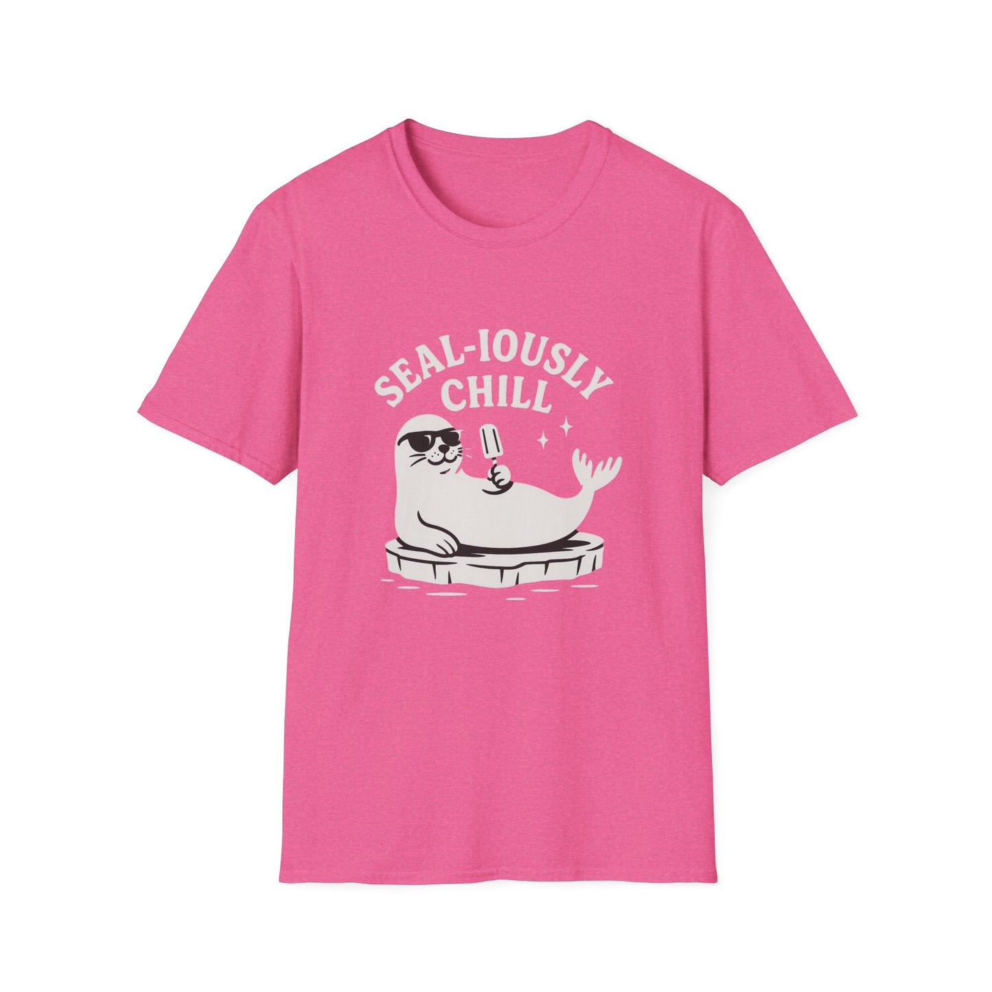 Seal T-Shirt - 'Sealiously Chill' Softstyle Tee