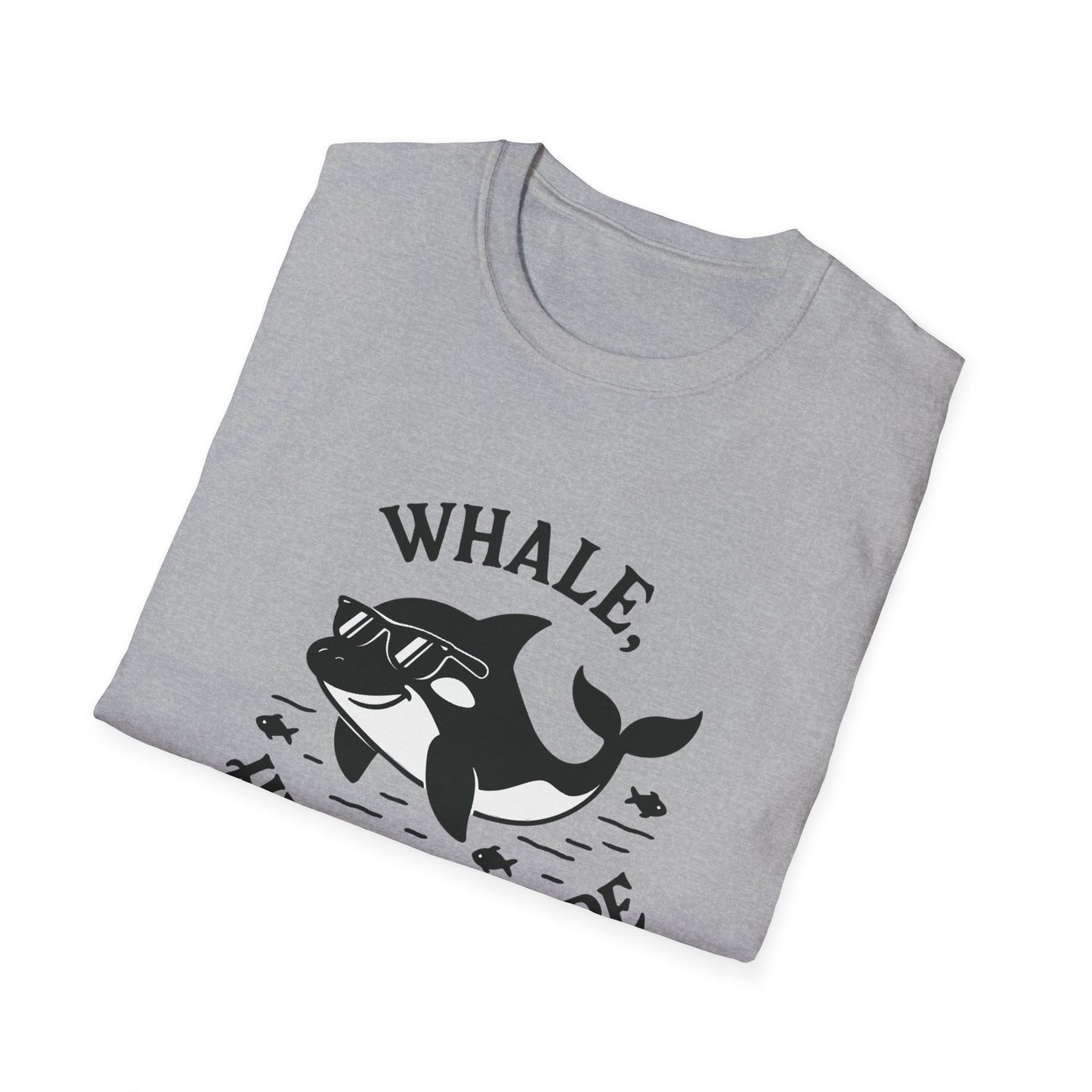 Whale T-Shirt - 'Whale Hello There' Softstyle Tee