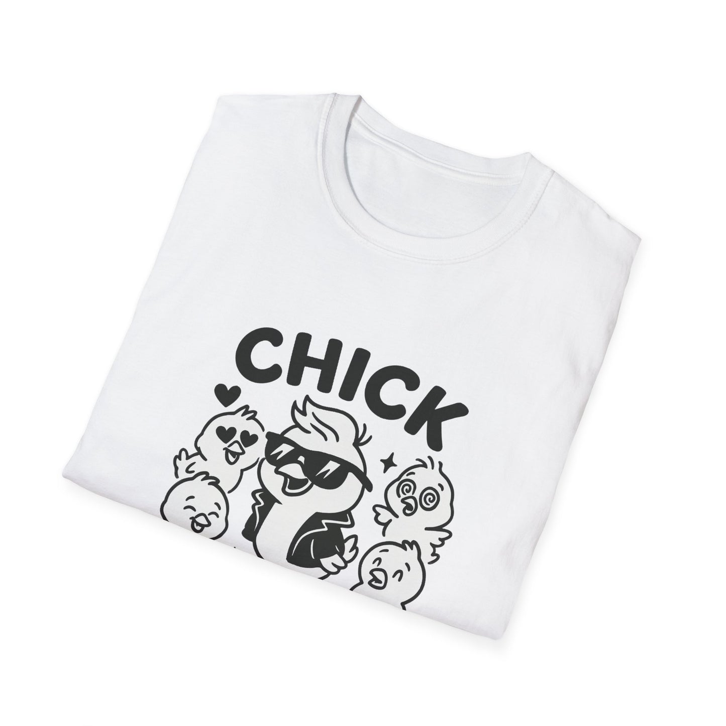 Chick T-Shirt - 'Chick Magnet' Softstyle Tee