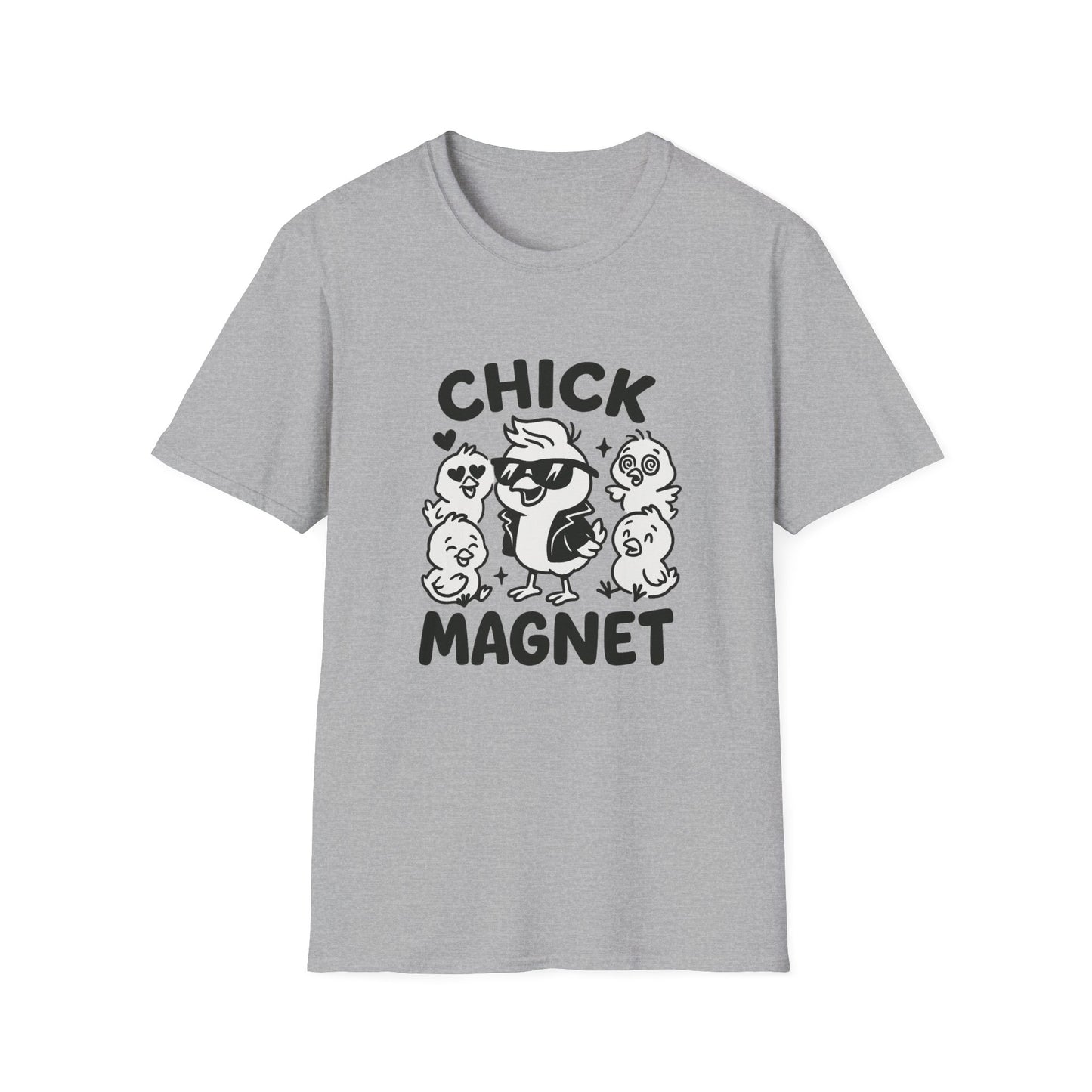 Chick T-Shirt - 'Chick Magnet' Softstyle Tee