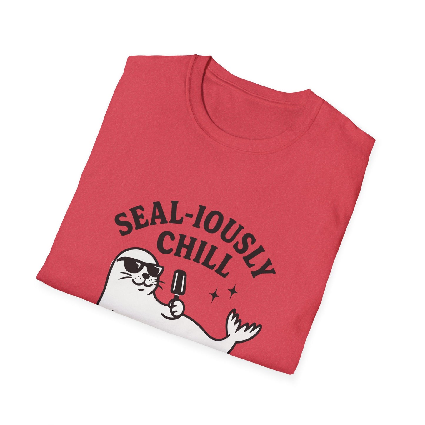Seal T-Shirt - 'Sealiously Chill' Softstyle Tee